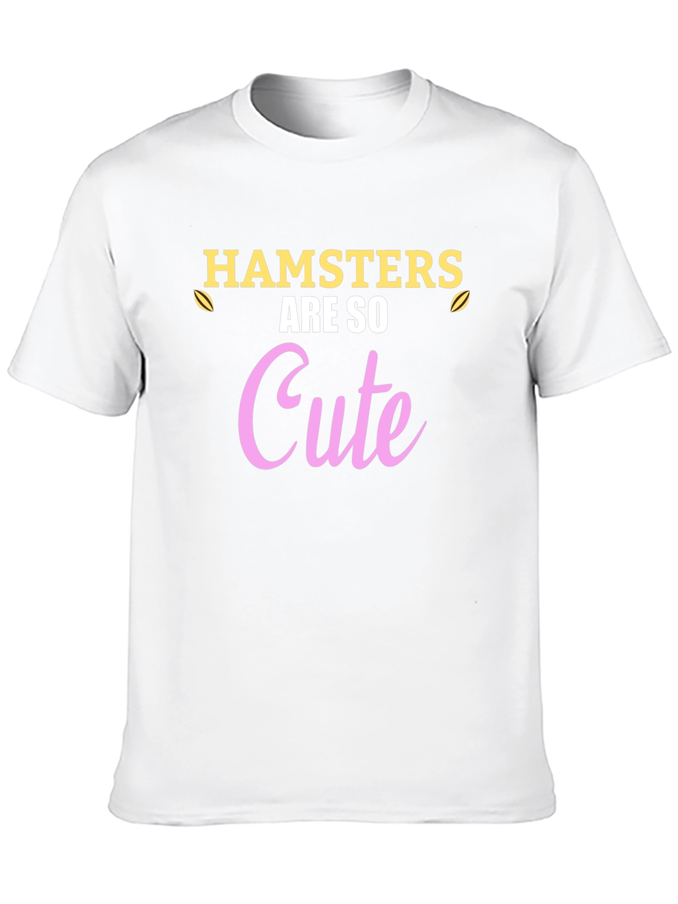 Black Hamsters Are So Cute Black T-Shirt view 10
