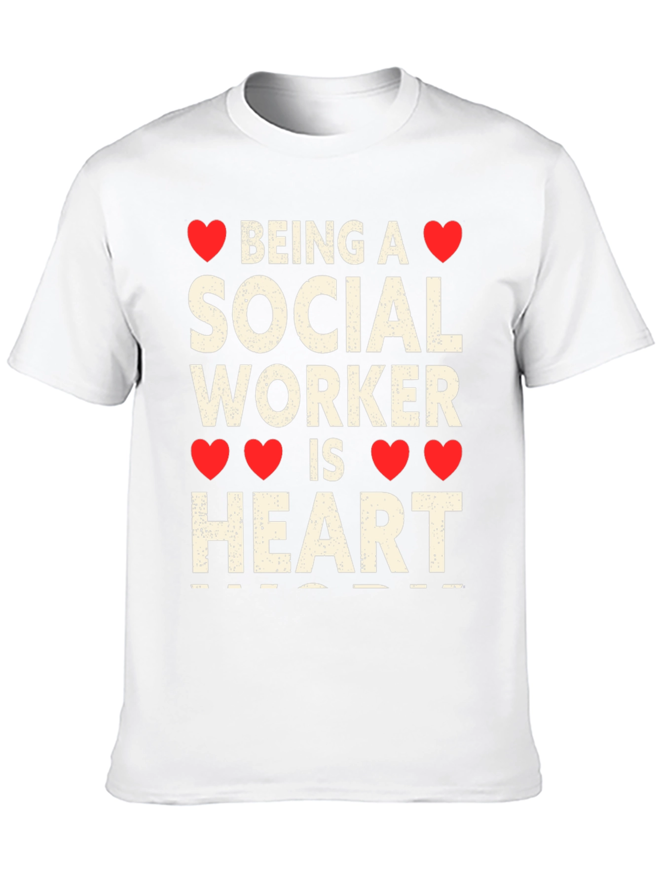 Social Worker Heart T-Shirt, Gift for Social Workers - 10