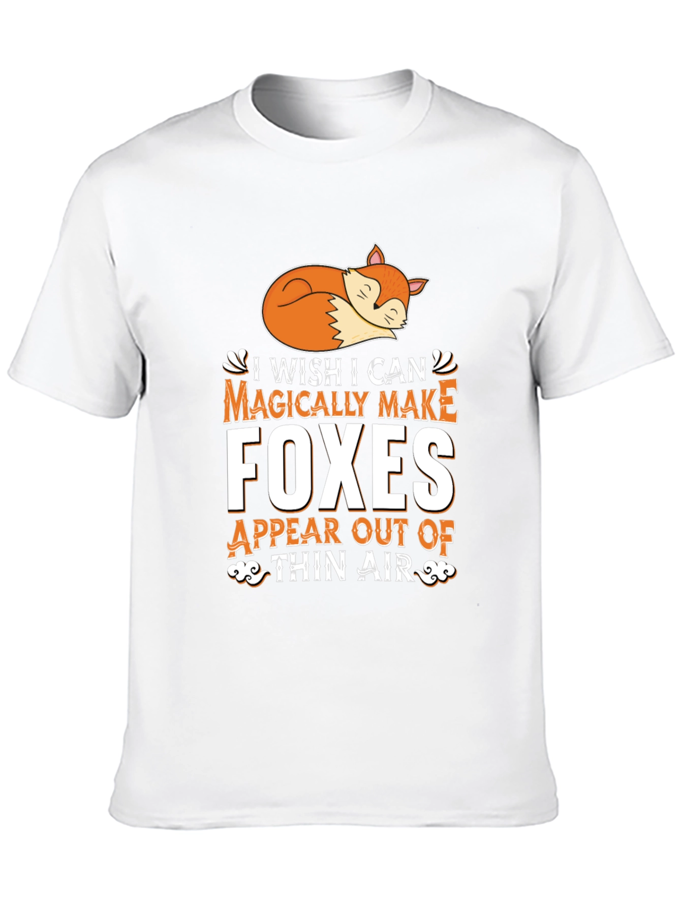 Black Magically Make Foxes Appear T-Shirt view 10