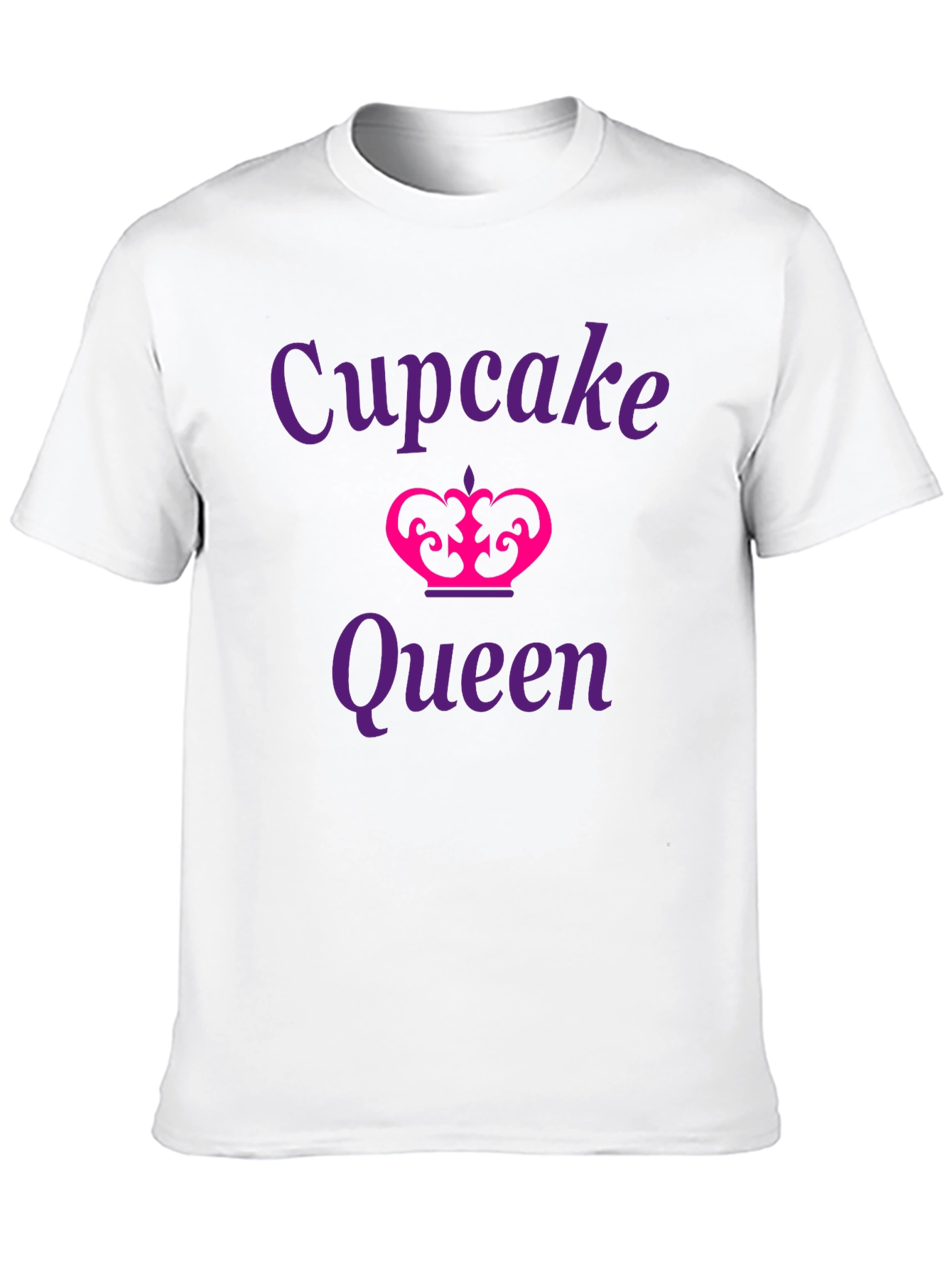 Black Cupcake Queen Graphic Tee - Fun & Stylish Casual Wear view 10