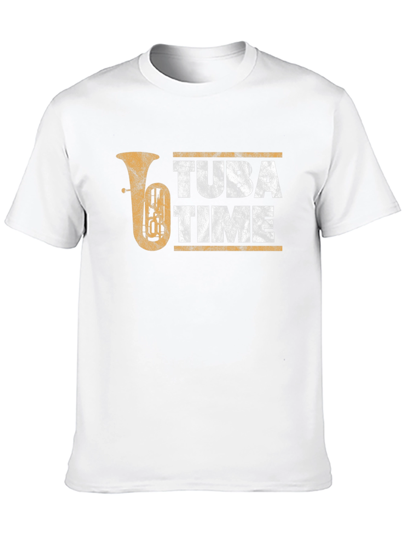 Black Tuba Time Graphic T-Shirt - Music Lover Tee view 10