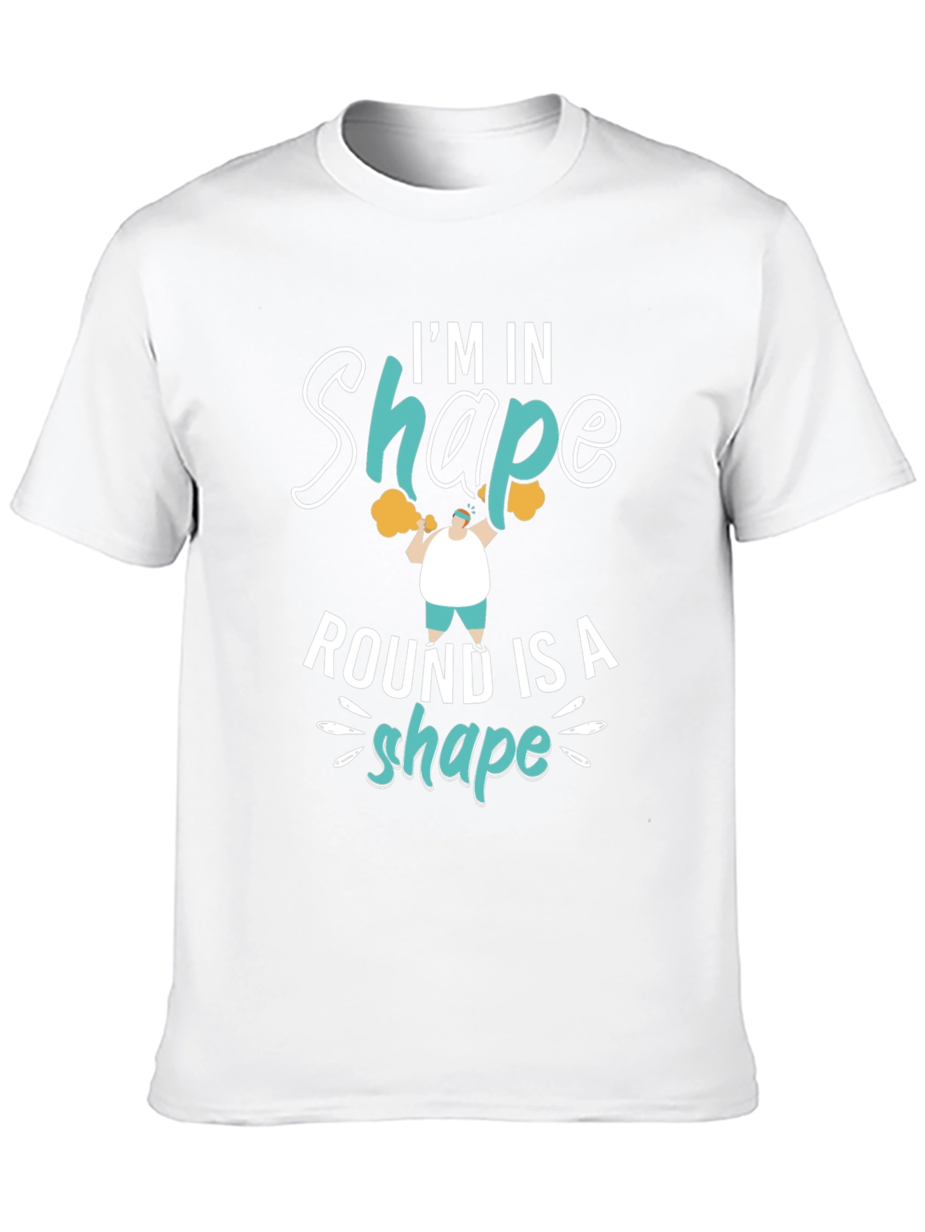 Black Round is a Shape Graphic Tee view 10