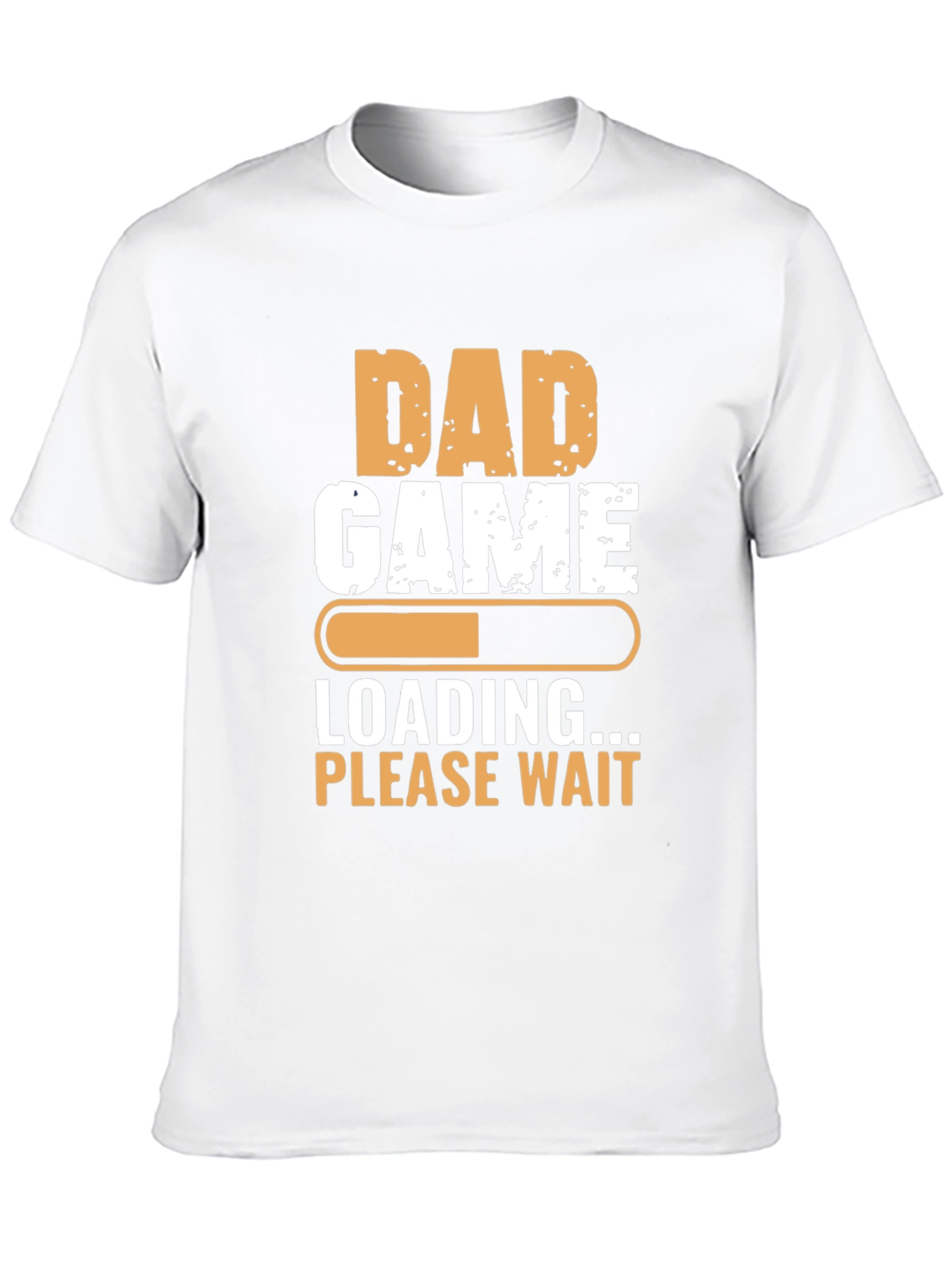 Black Dad Game Loading T-Shirt - Funny Father's Day Tee view 10