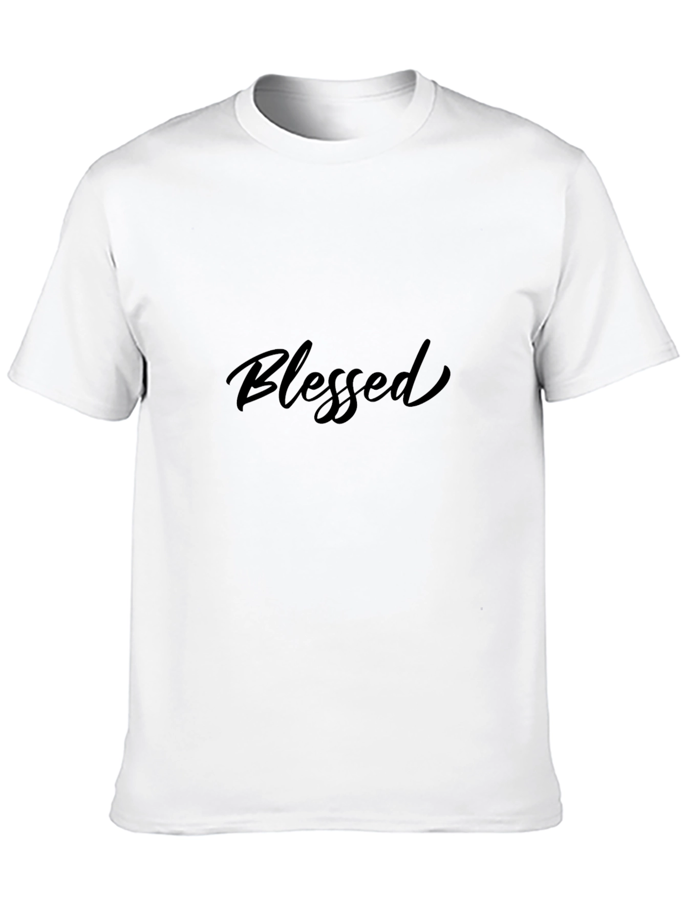 Black Blessed Graphic Tee - Black view 10