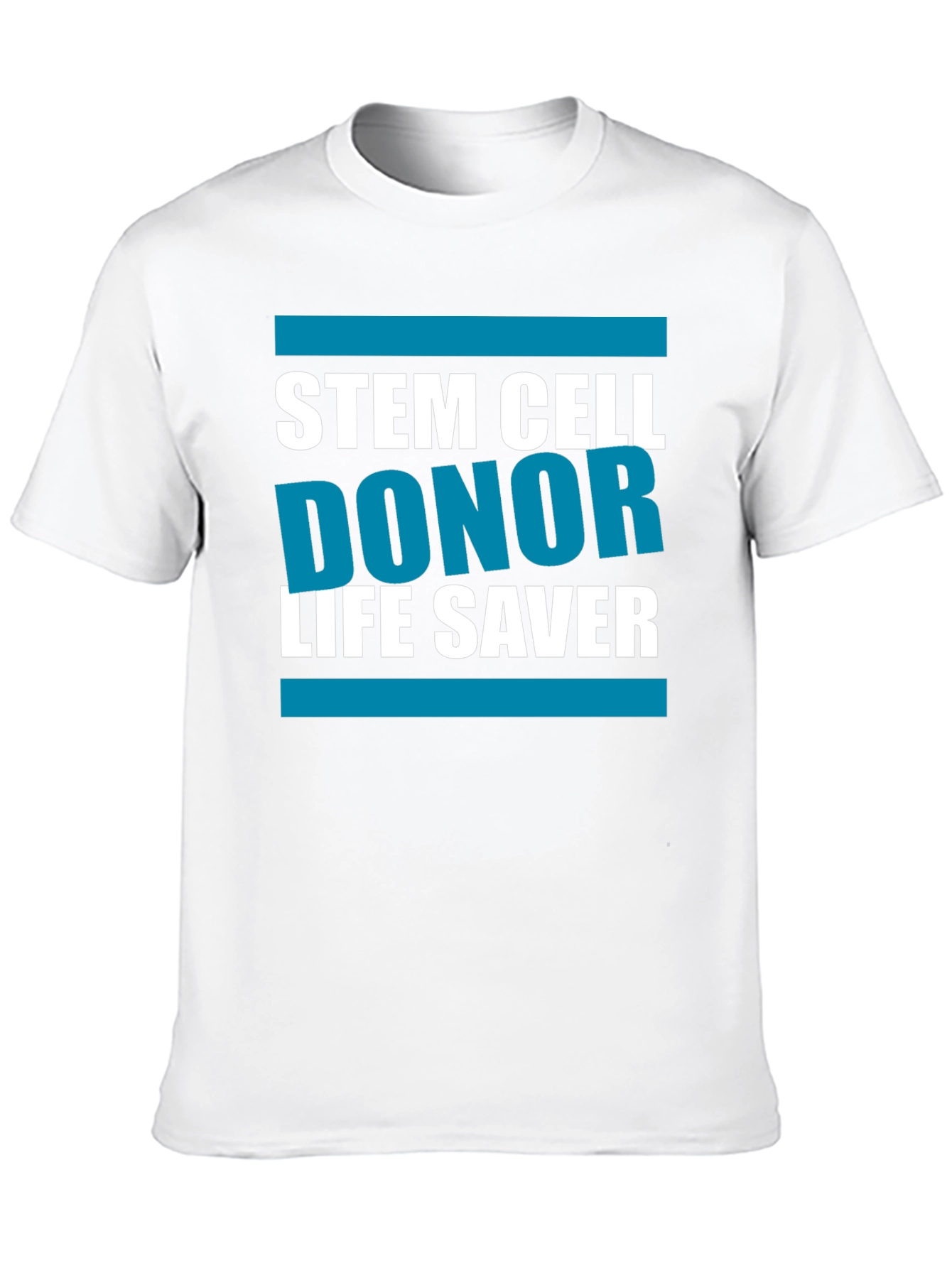 Black Stem Cell Donor Life Saver T-Shirt view 10