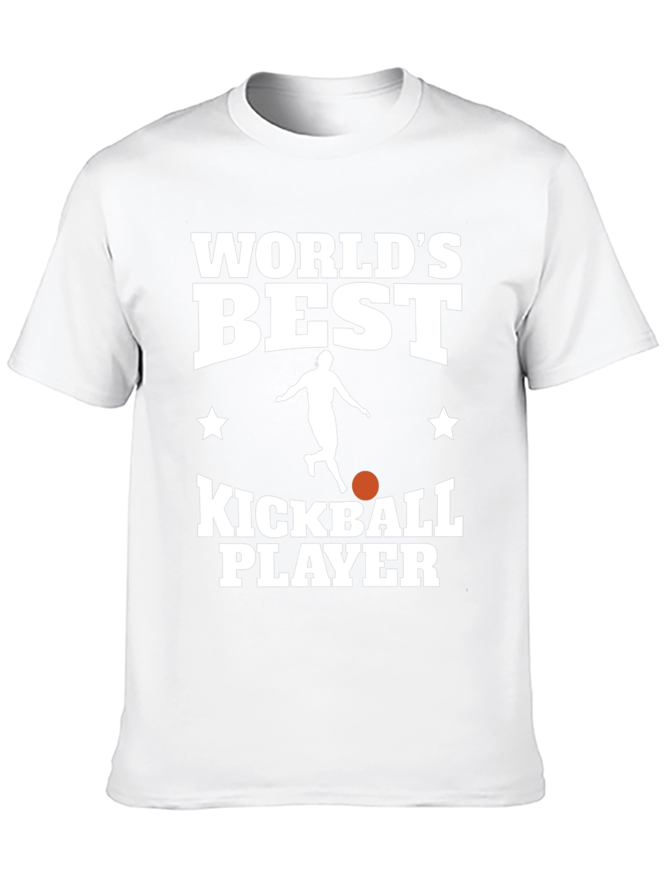 Black World's Best Kickball Player Graphic Tee view 10