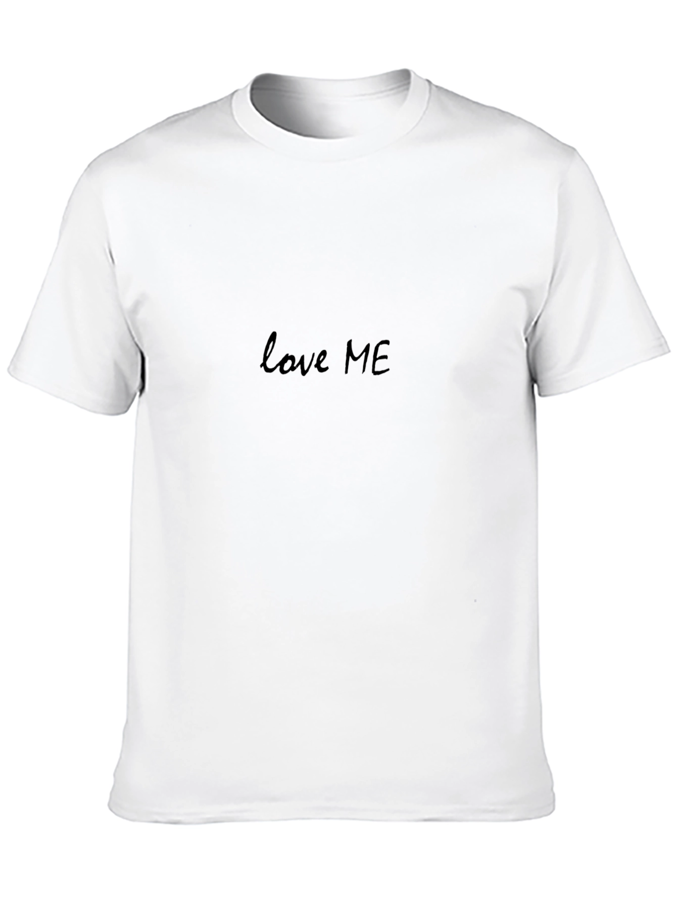 Black Love Me Black Cotton Casual T-Shirt view 10