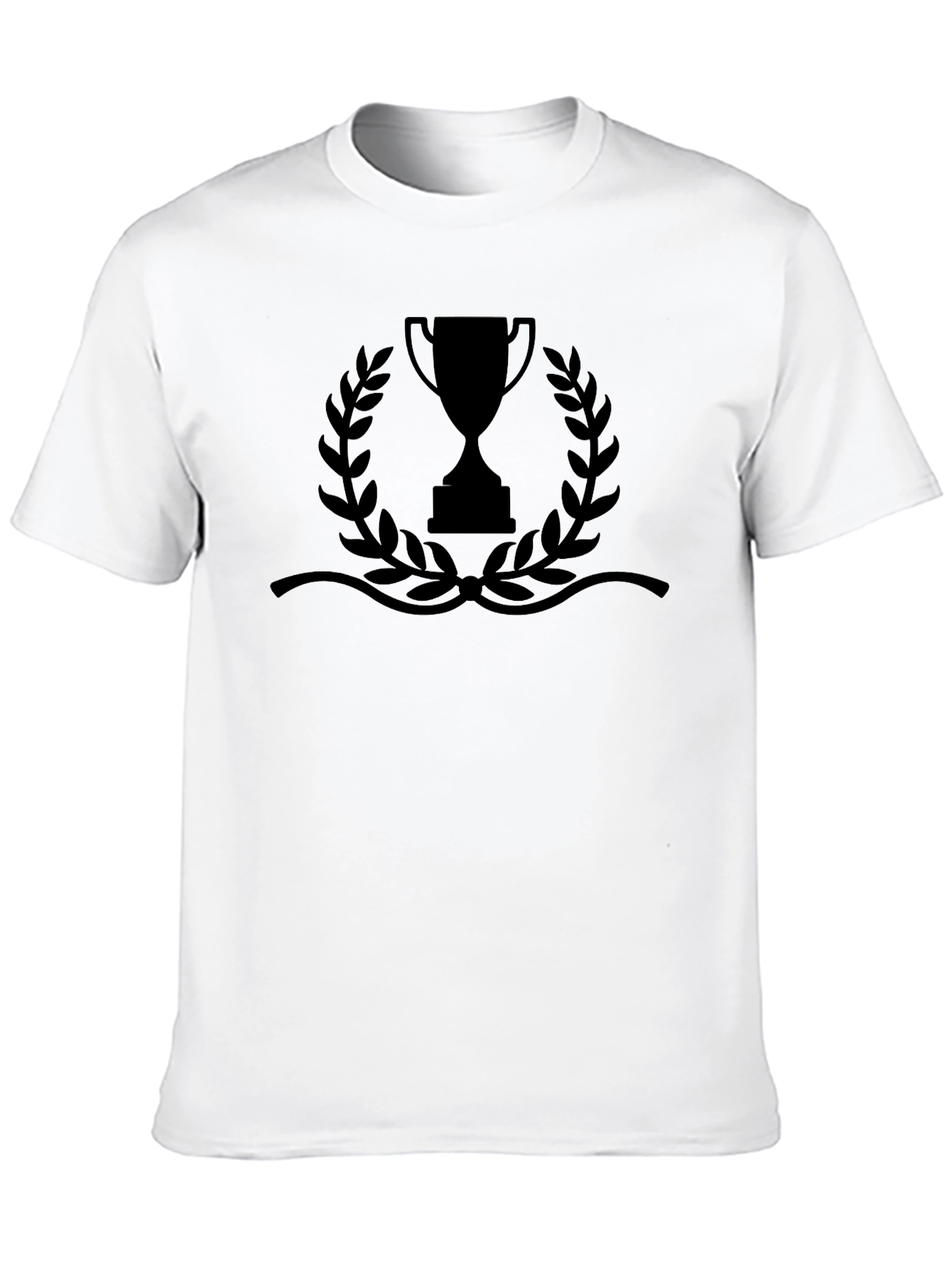 Black Black Trophy Graphic Tee - Winner's Style view 10