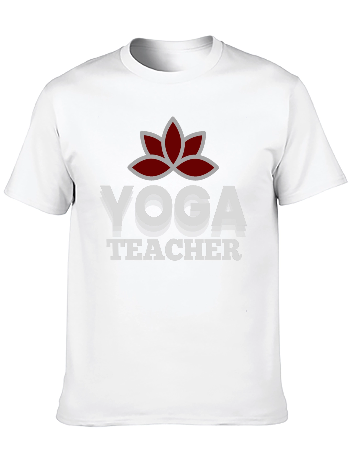 Black Yoga Teacher Graphic Tee - Black Cotton Blend view 10