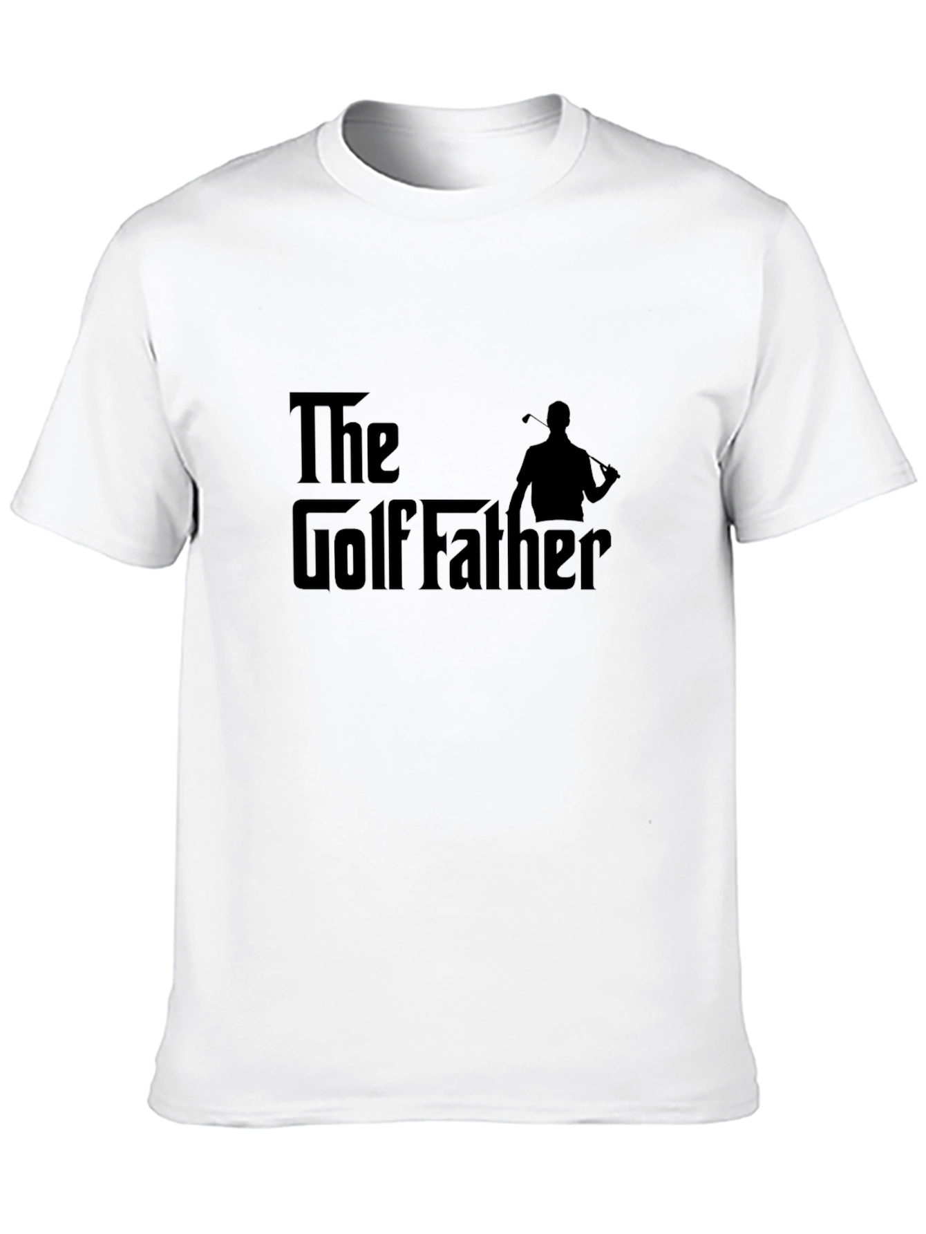 Black The Golf Father T-Shirt - Golf Lover Tee view 10