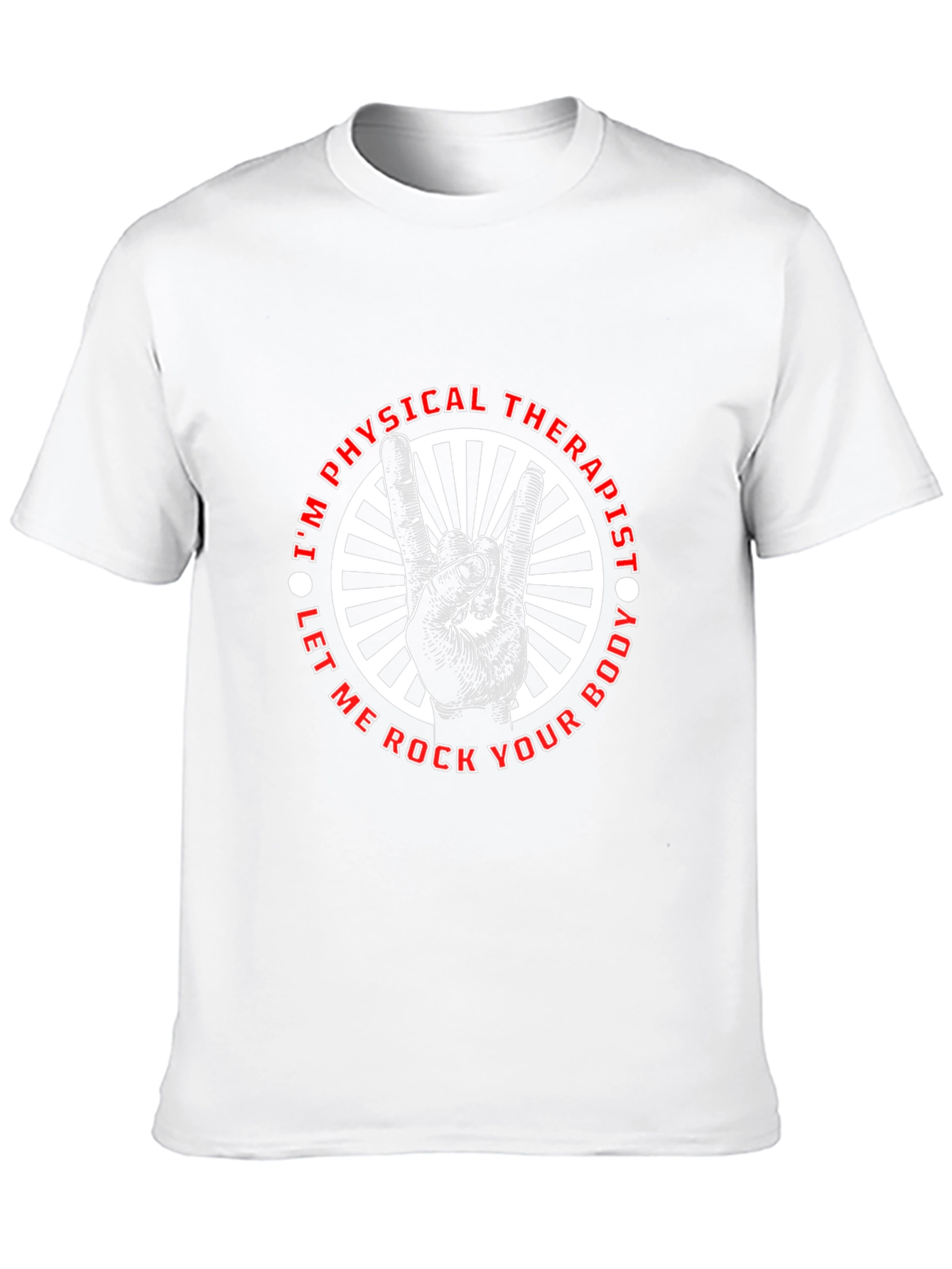 Black Physical Therapist Rock Your Body T-Shirt view 10