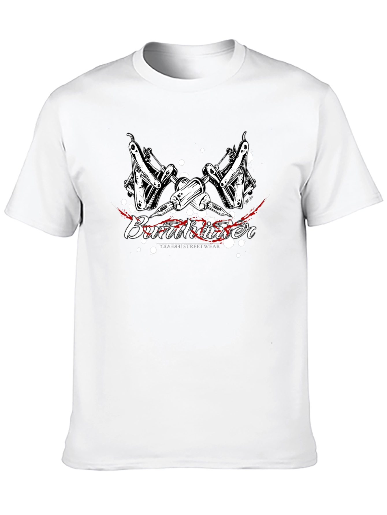 Black Urban Barber Graphic Print T-Shirt view 10