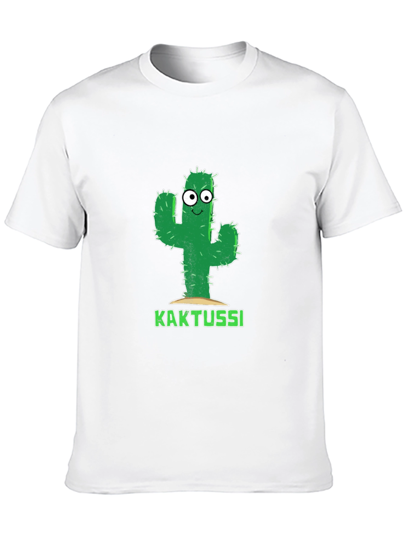 Black Funny Cactus T-Shirt - Kaktussi Design view 10