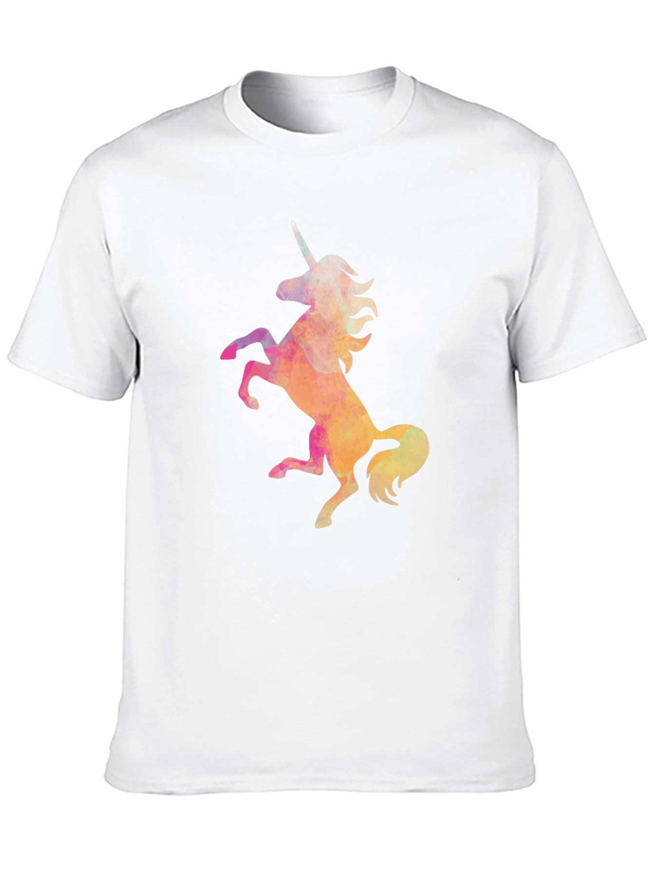 Black Unicorn Graphic Black T-Shirt view 10