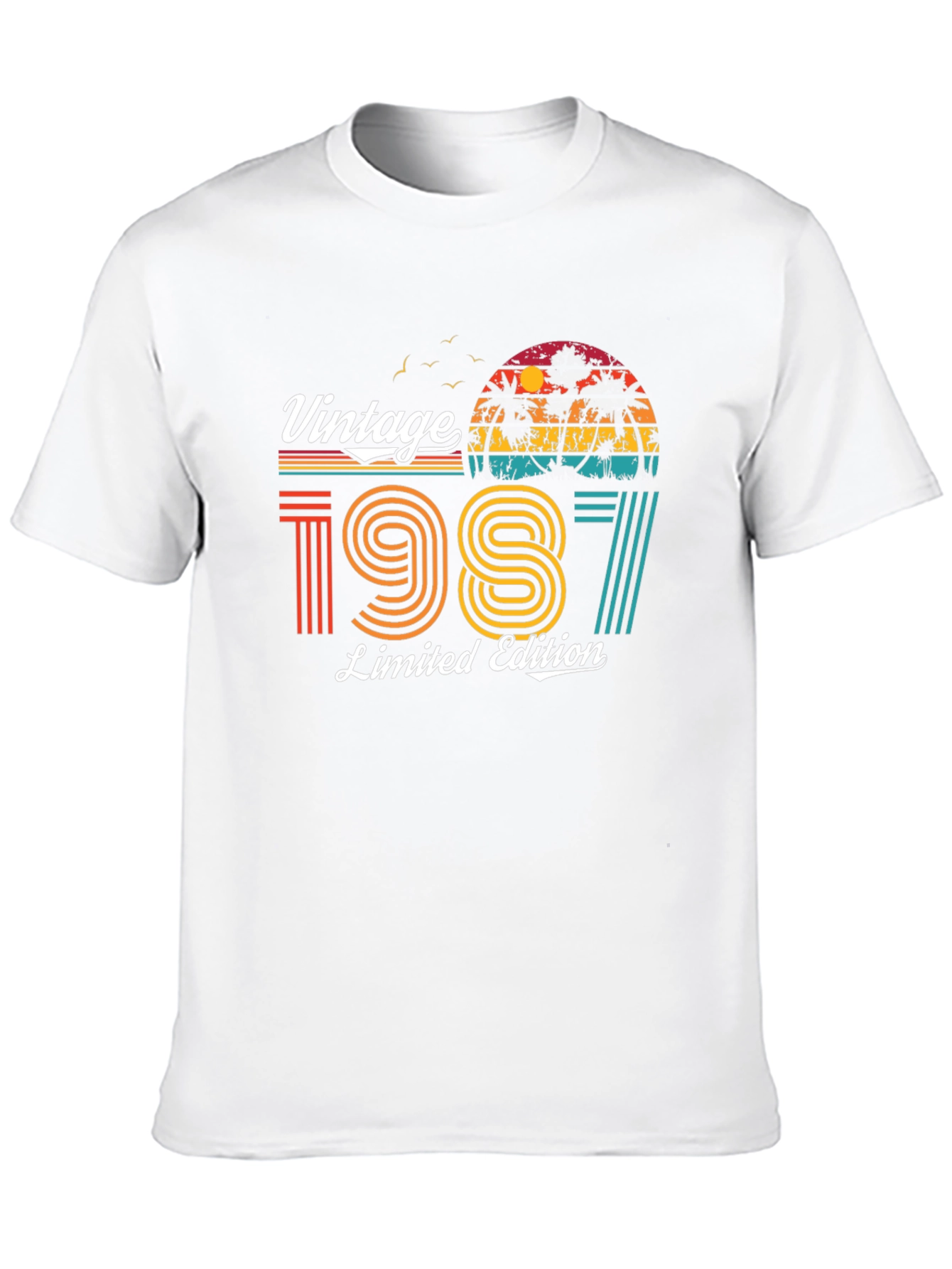 Black Vintage 1987 Limited Edition T-Shirt view 10