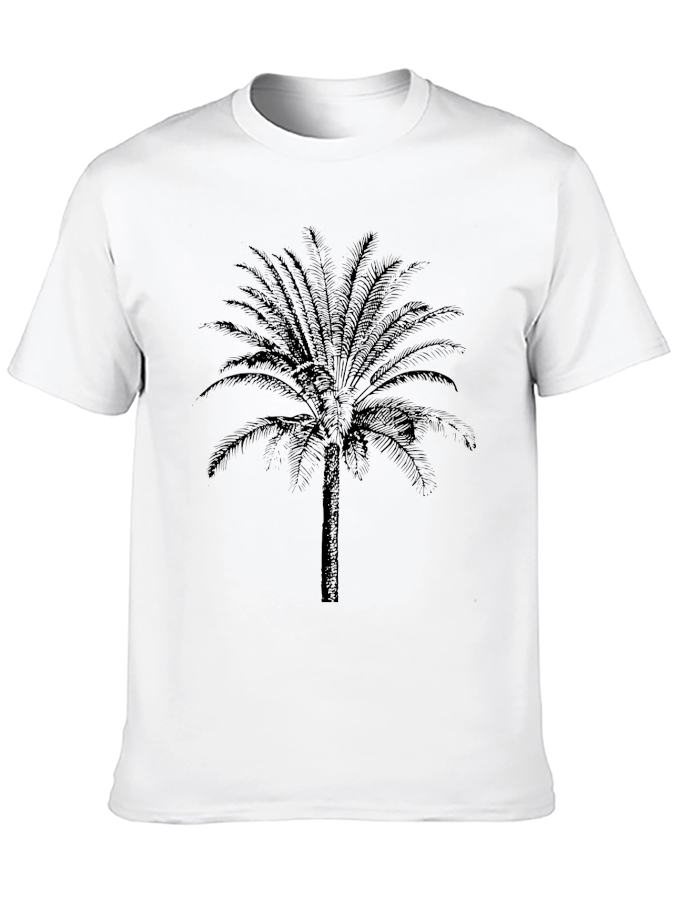 Black Palm Tree Graphic Tee - Stylish & Comfortable view 10