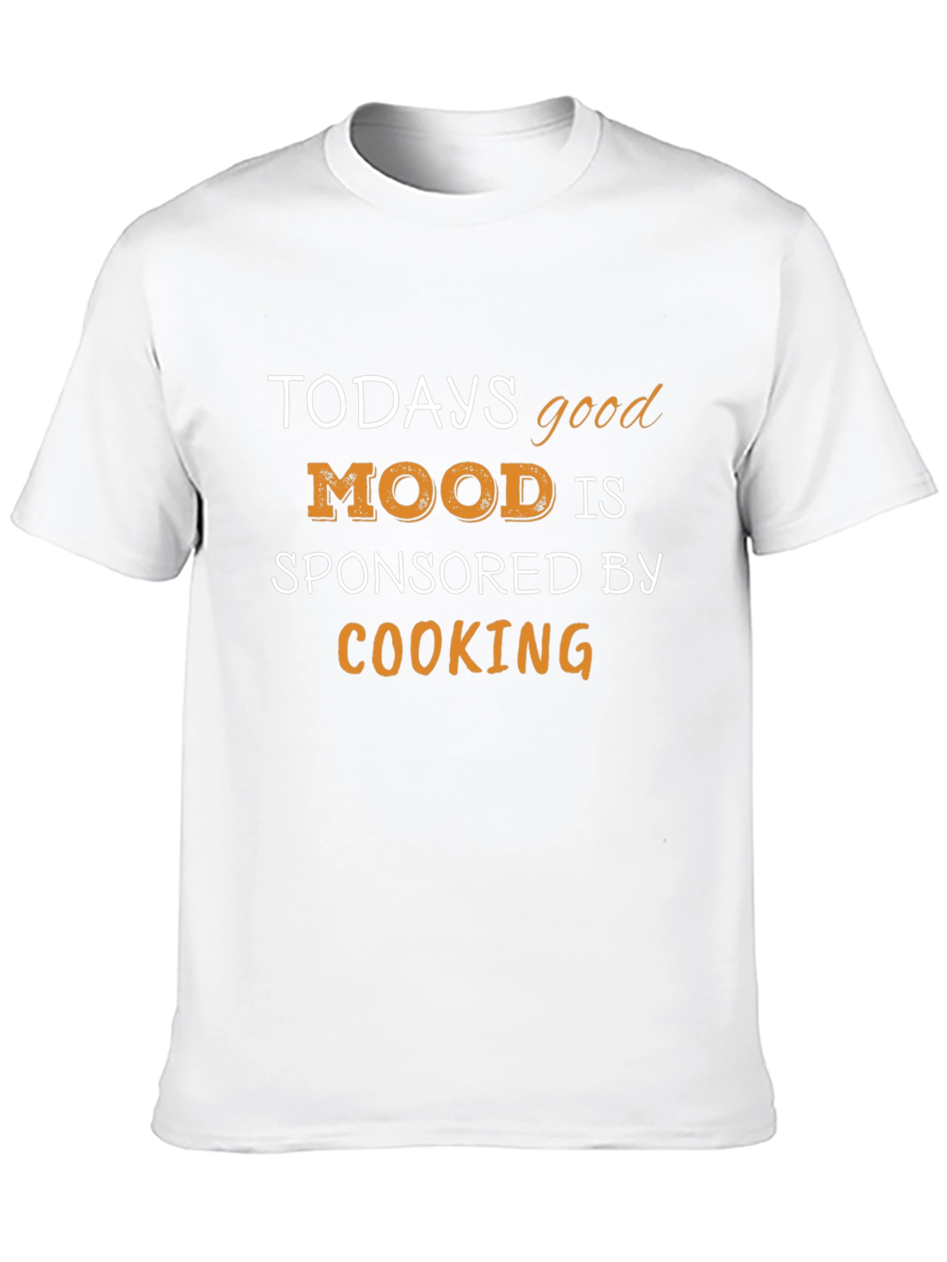 Black Today's Good Mood Cooking T-Shirt view 10
