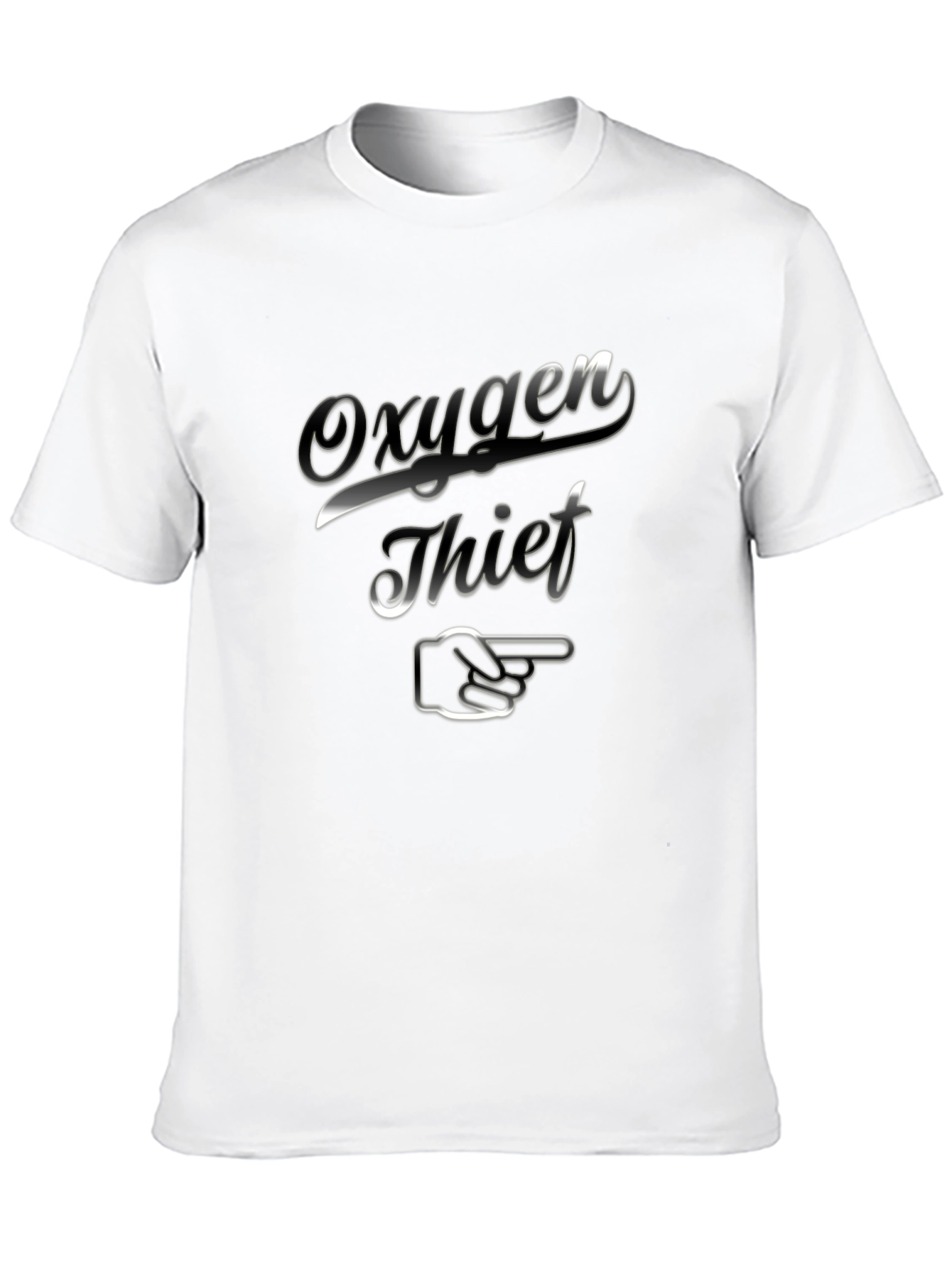 Black Oxygen Thief Graphic Novelty T-Shirt view 10