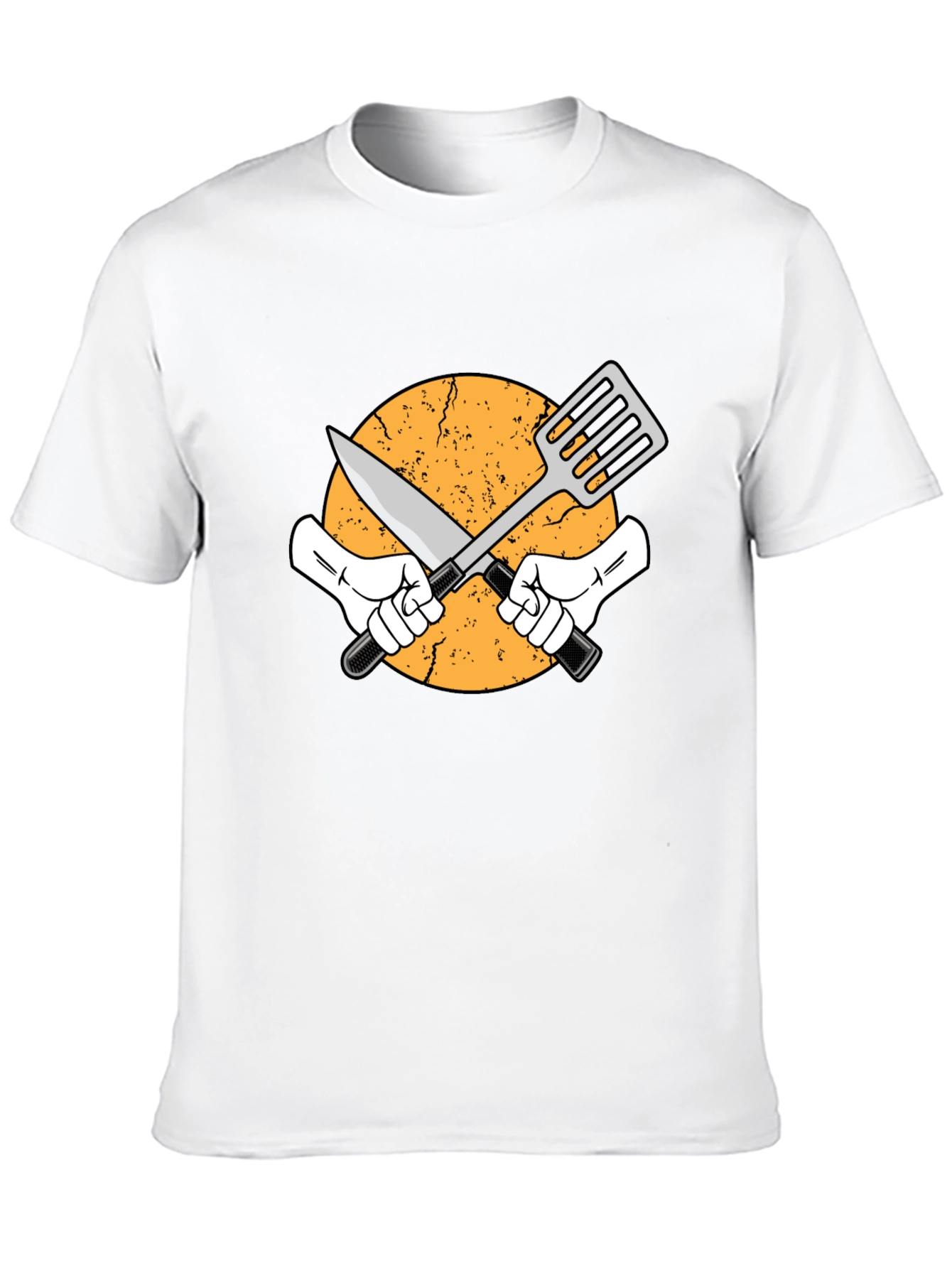 Black Chef's Tool T-Shirt - Culinary Design Tee view 10
