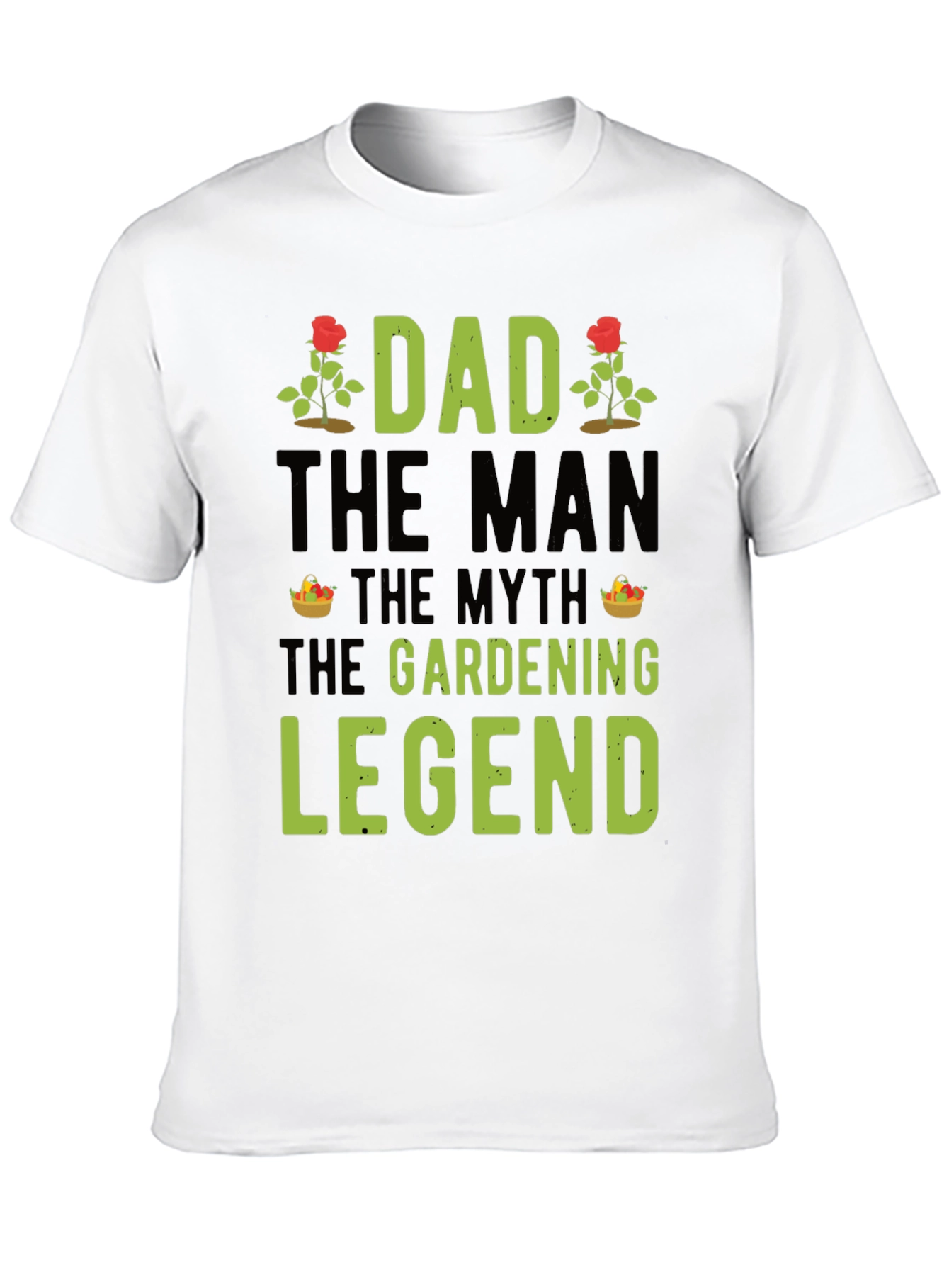Black Dad, The Gardening Legend T-Shirt - Perfect Gift! view 10