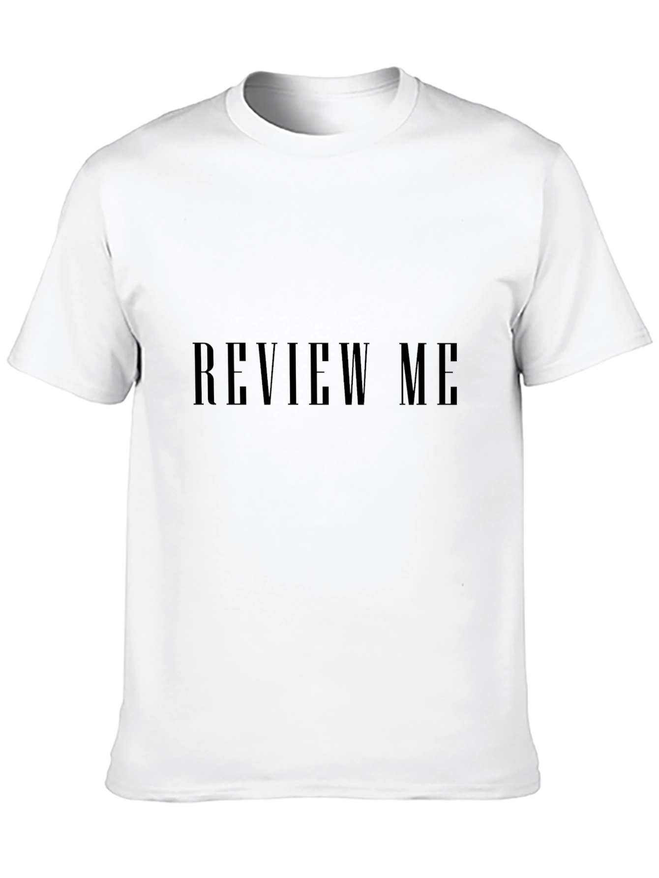 Black Review Me Tee - Modern Fit view 10