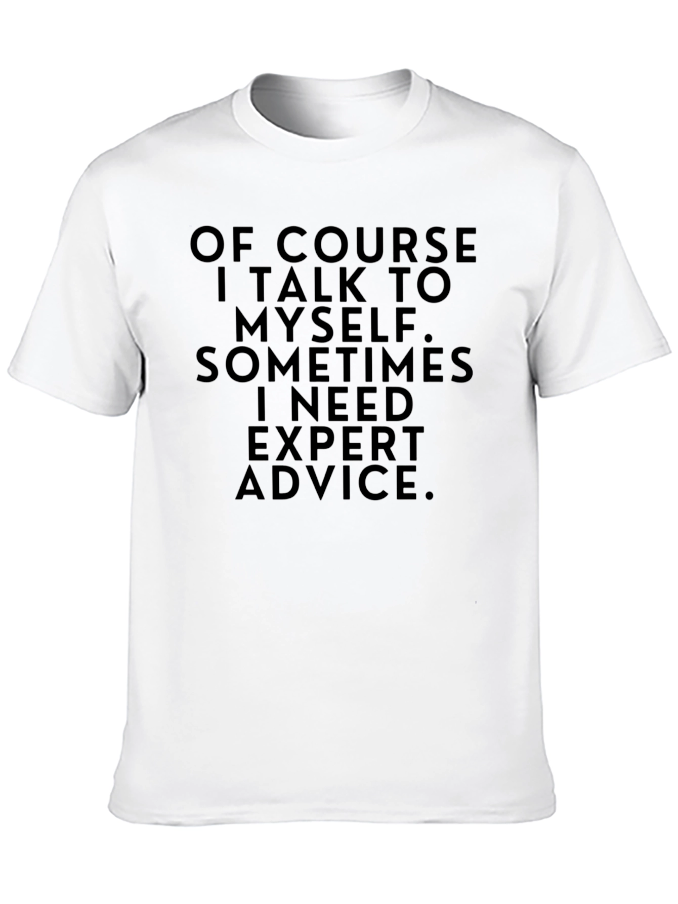 Black Expert Advice Graphic Tee - Black T-Shirt view 10