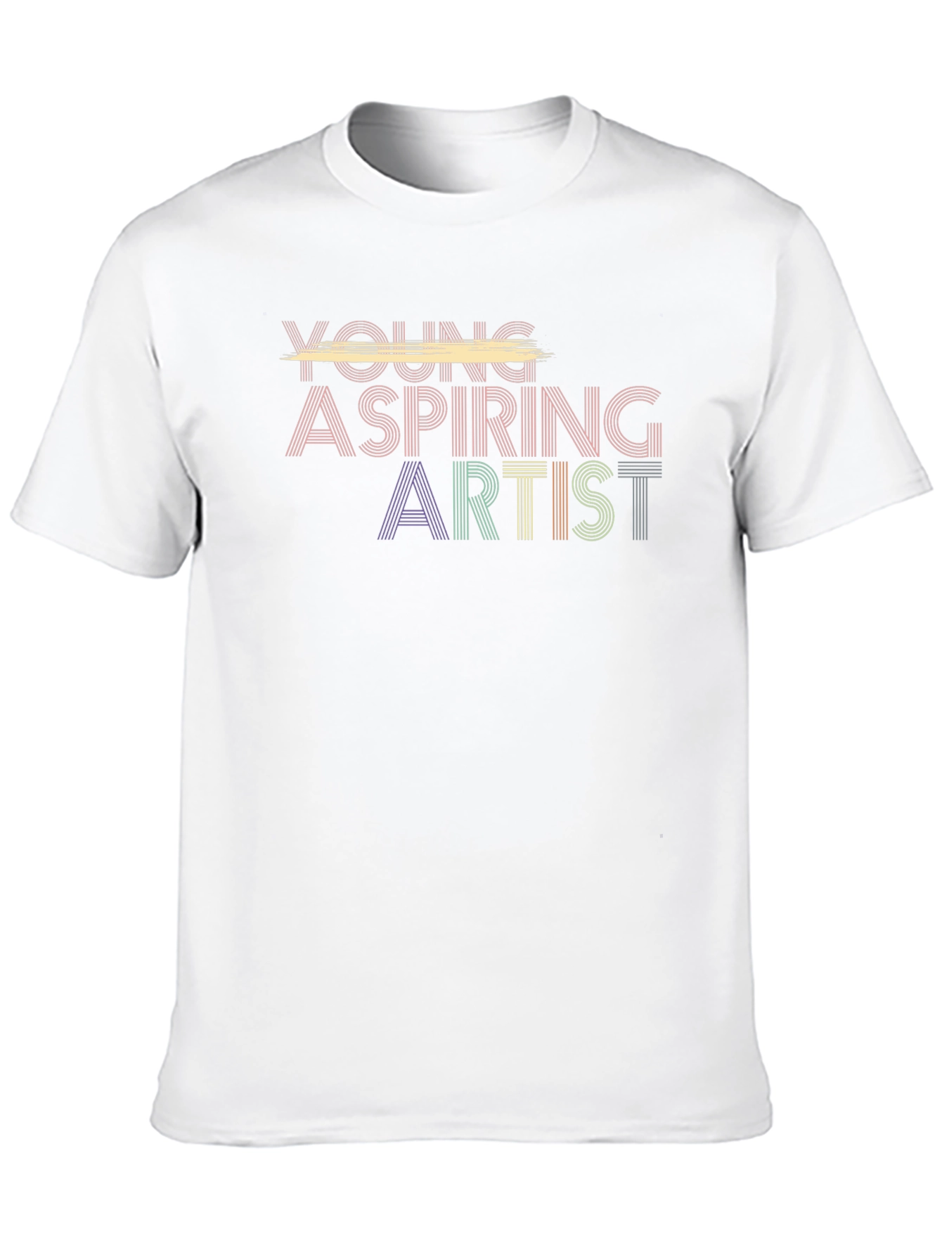 Young Aspiring Artist Graphic Tee - Retro Style - 10