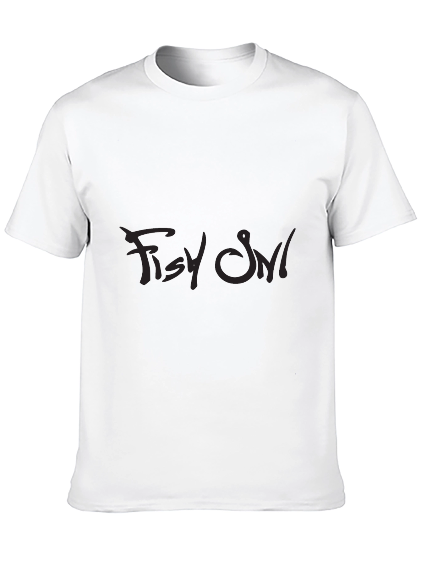 Black Dark Graphic Tee - Fishy Owl view 10