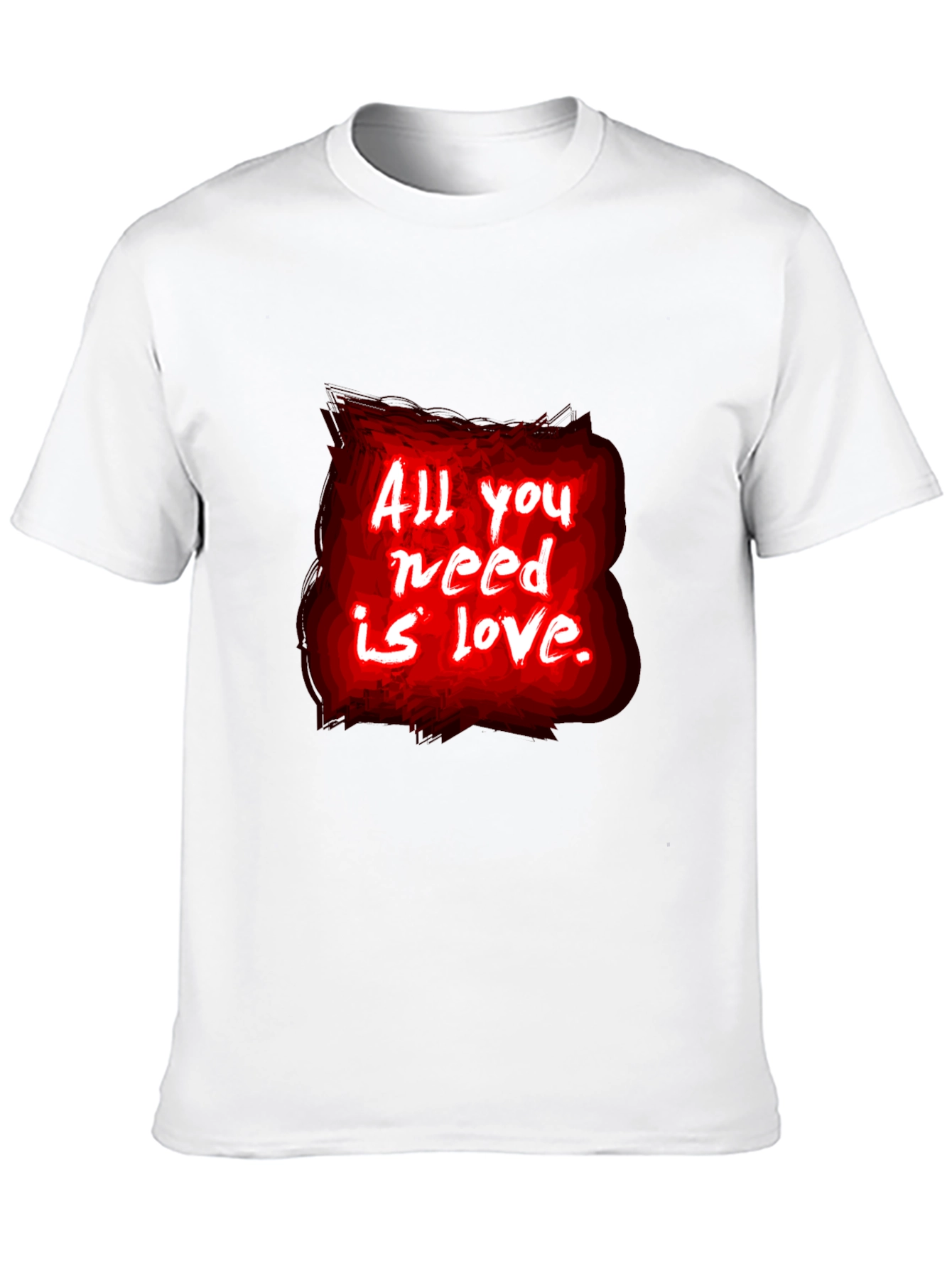 Black Love Graphic T-Shirt - All You Need Is Love view 10