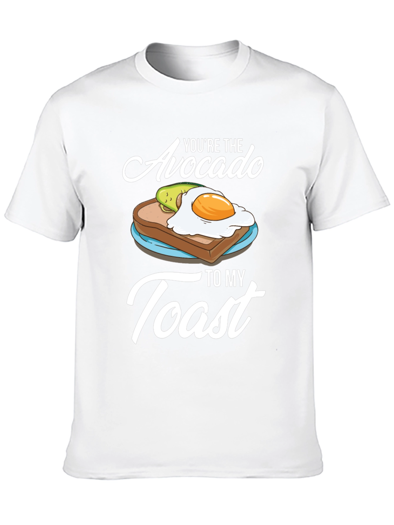 Black Avocado Toast T-Shirt - You're The Avocado To My Toast Tee view 10