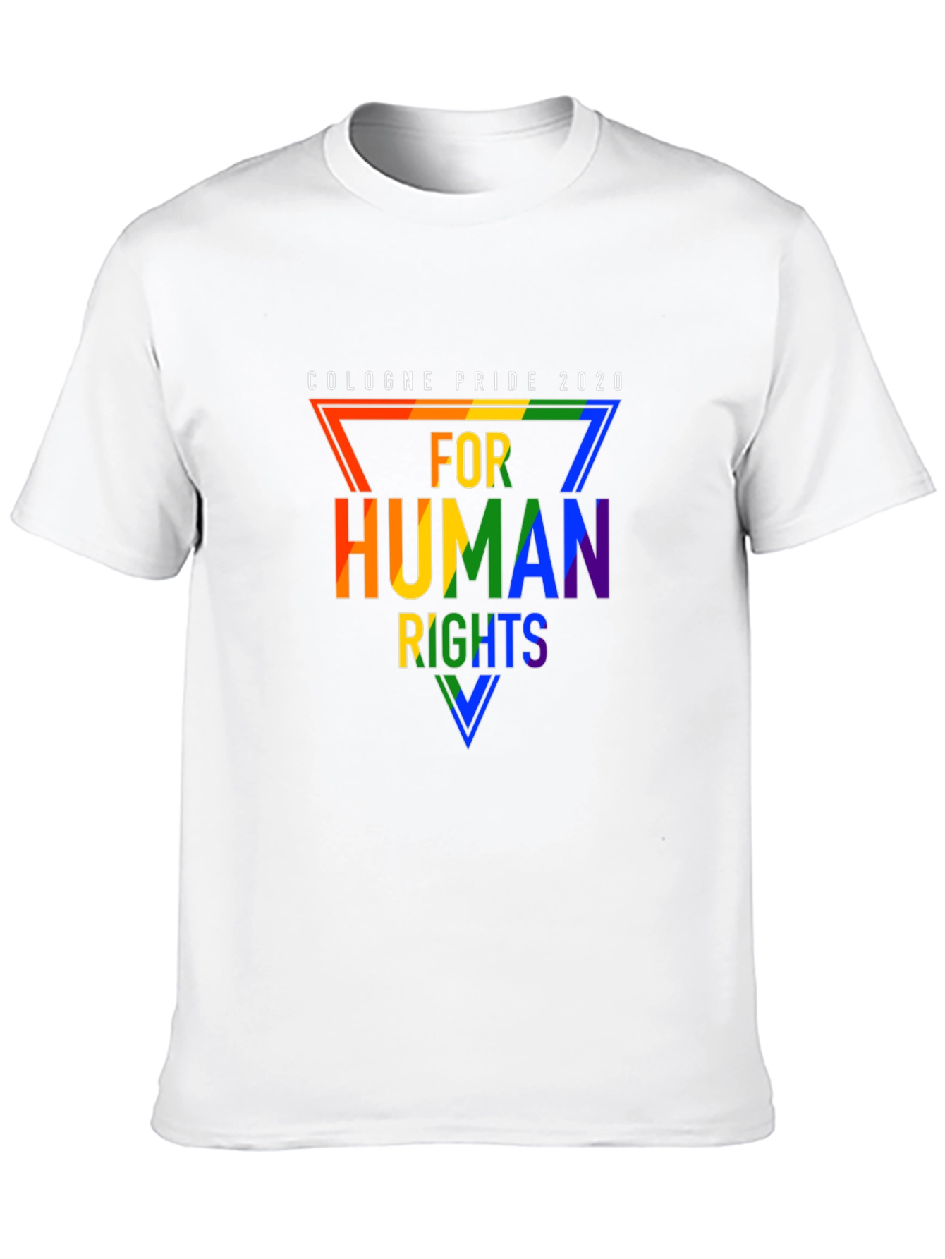 Black Cologne Pride 2020 Human Rights T-Shirt view 10