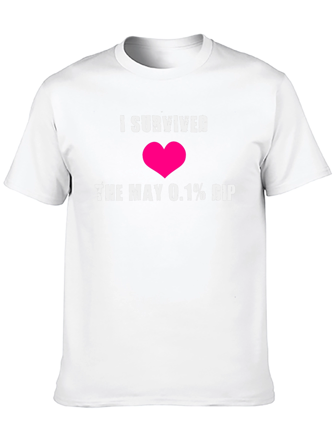 Black I Survived the May 0.1% DIP Graphic T-Shirt view 10