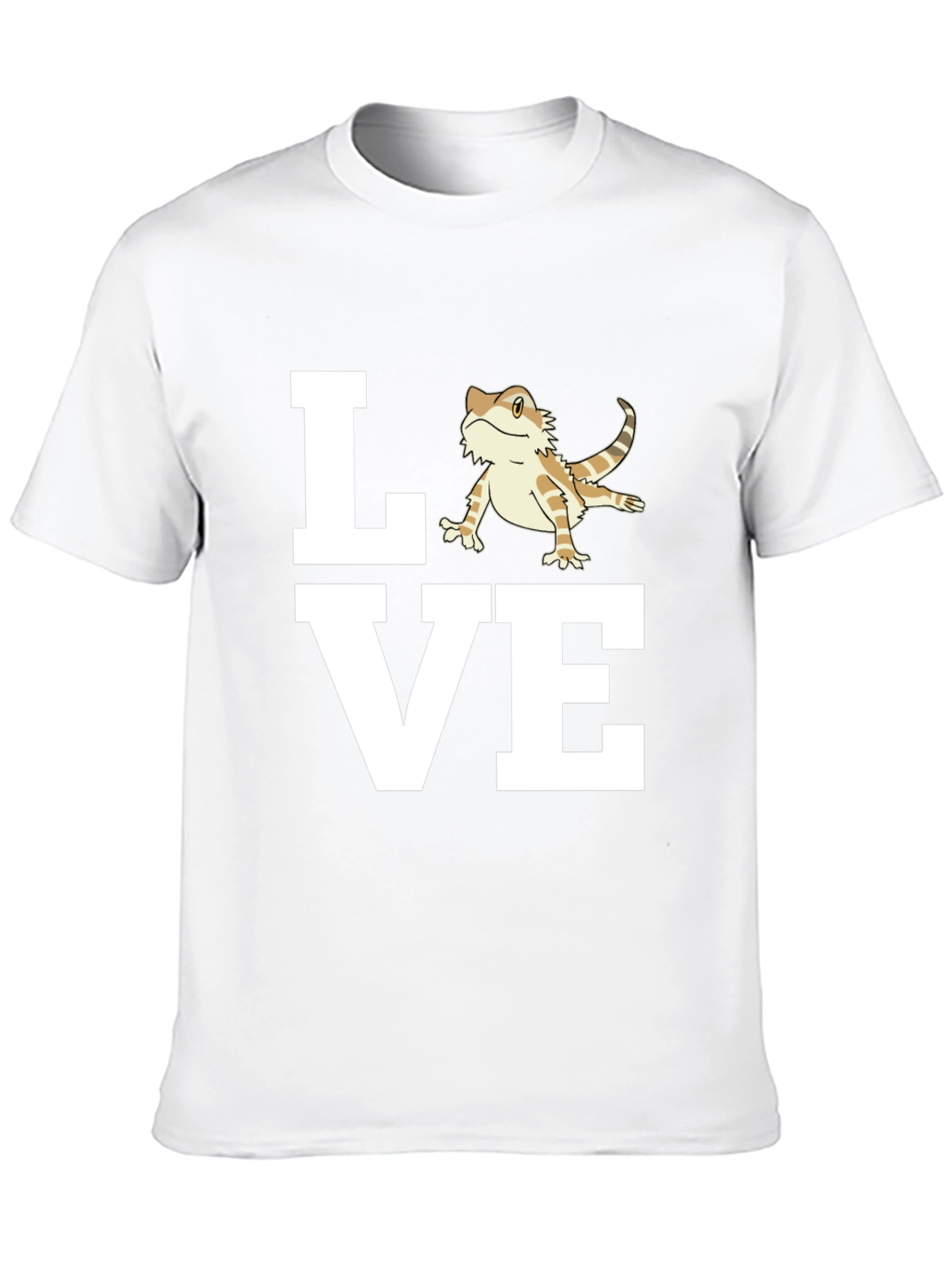 Black Bearded Dragon Love T-Shirt - Reptile Pet Owner Tee view 10
