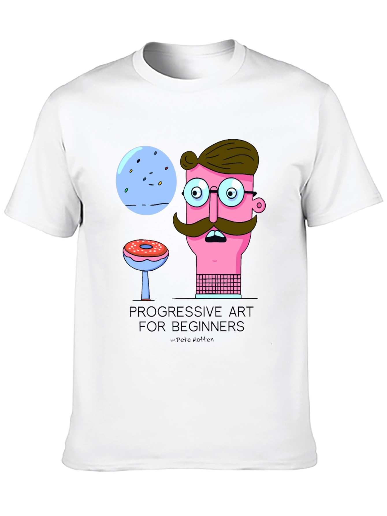 Black Progressive Art T-Shirt view 10