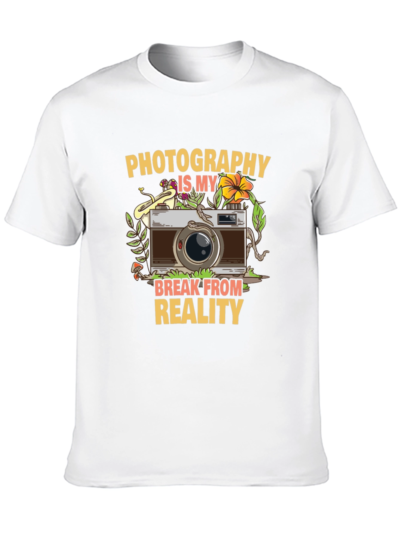 Black Photography is My Break From Reality T-Shirt view 10