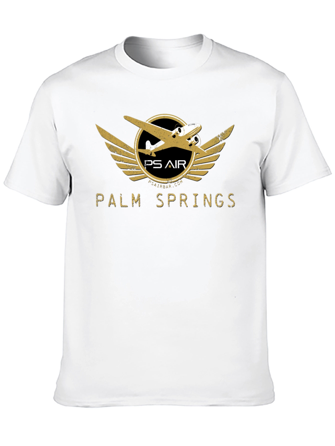 Black Palm Springs Air Black Graphic Tee view 10