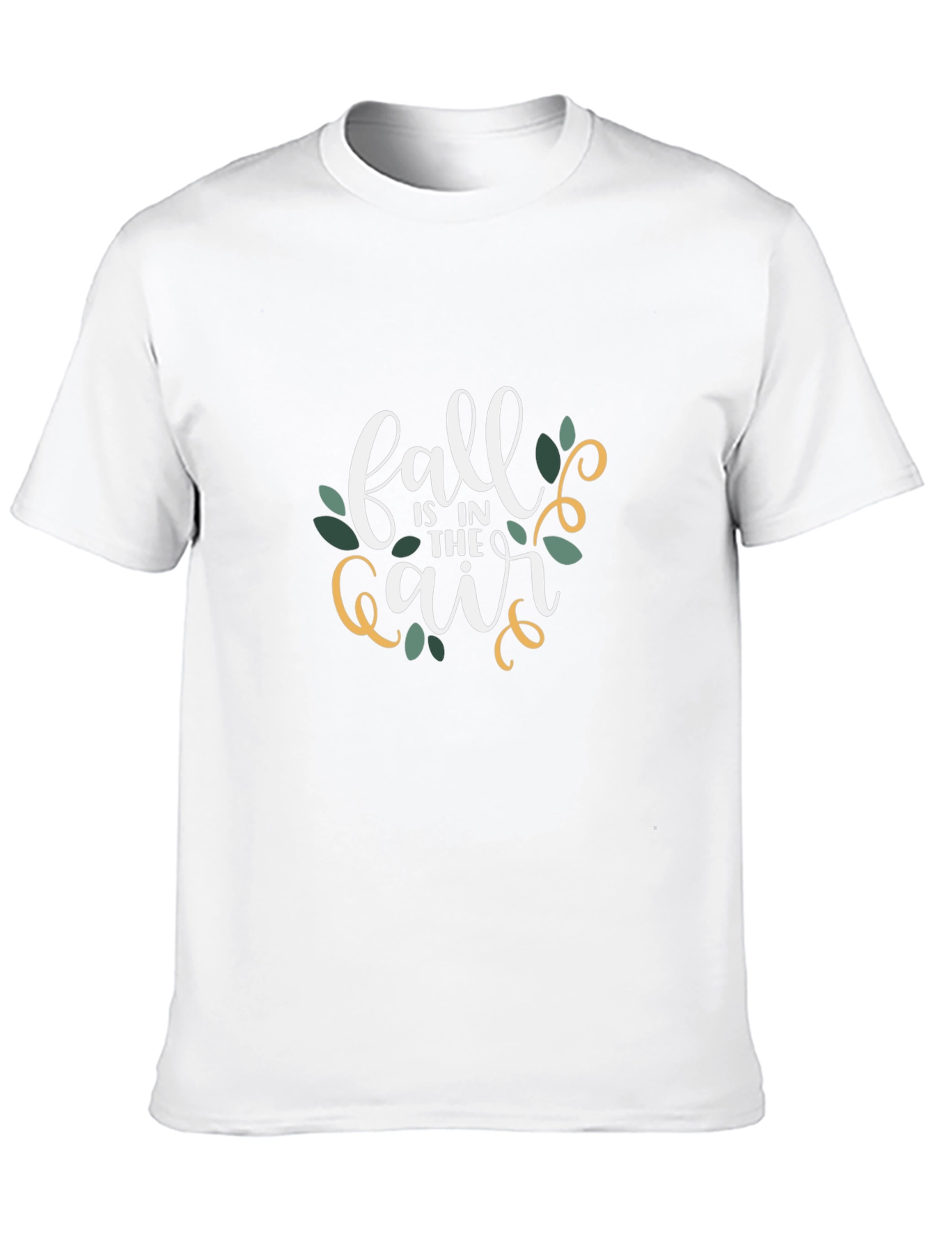 Black Fall is in the Air T-Shirt - Autumn Theme view 10