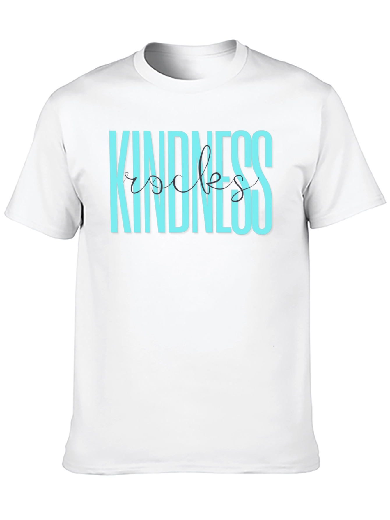 Kindness Rocks Graphic Tee - Soft Cotton Blend T-Shirt - 10