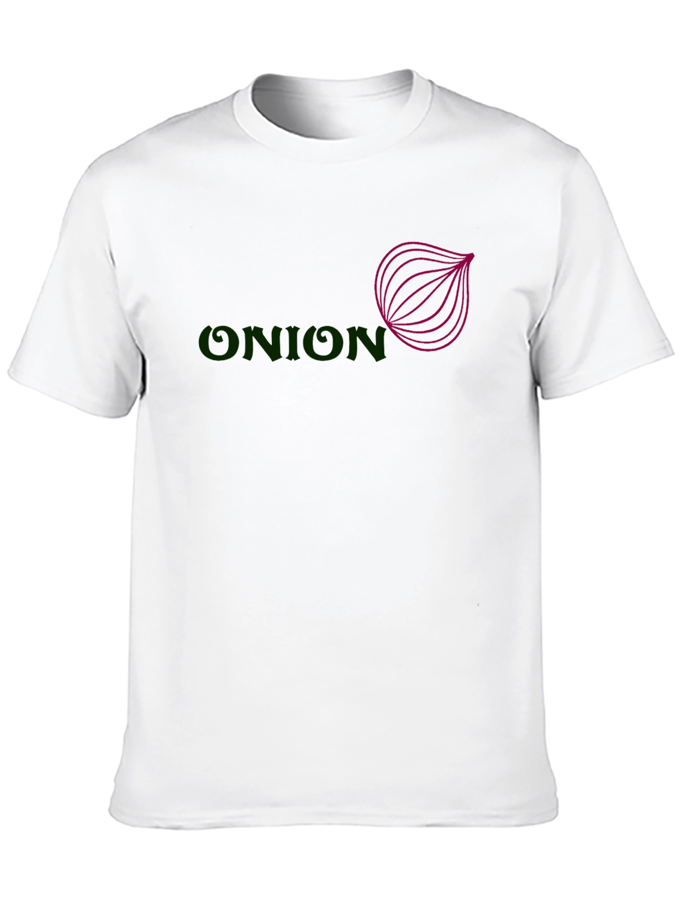 Black Onion Graphic T-Shirt - Black Cotton Tee view 10