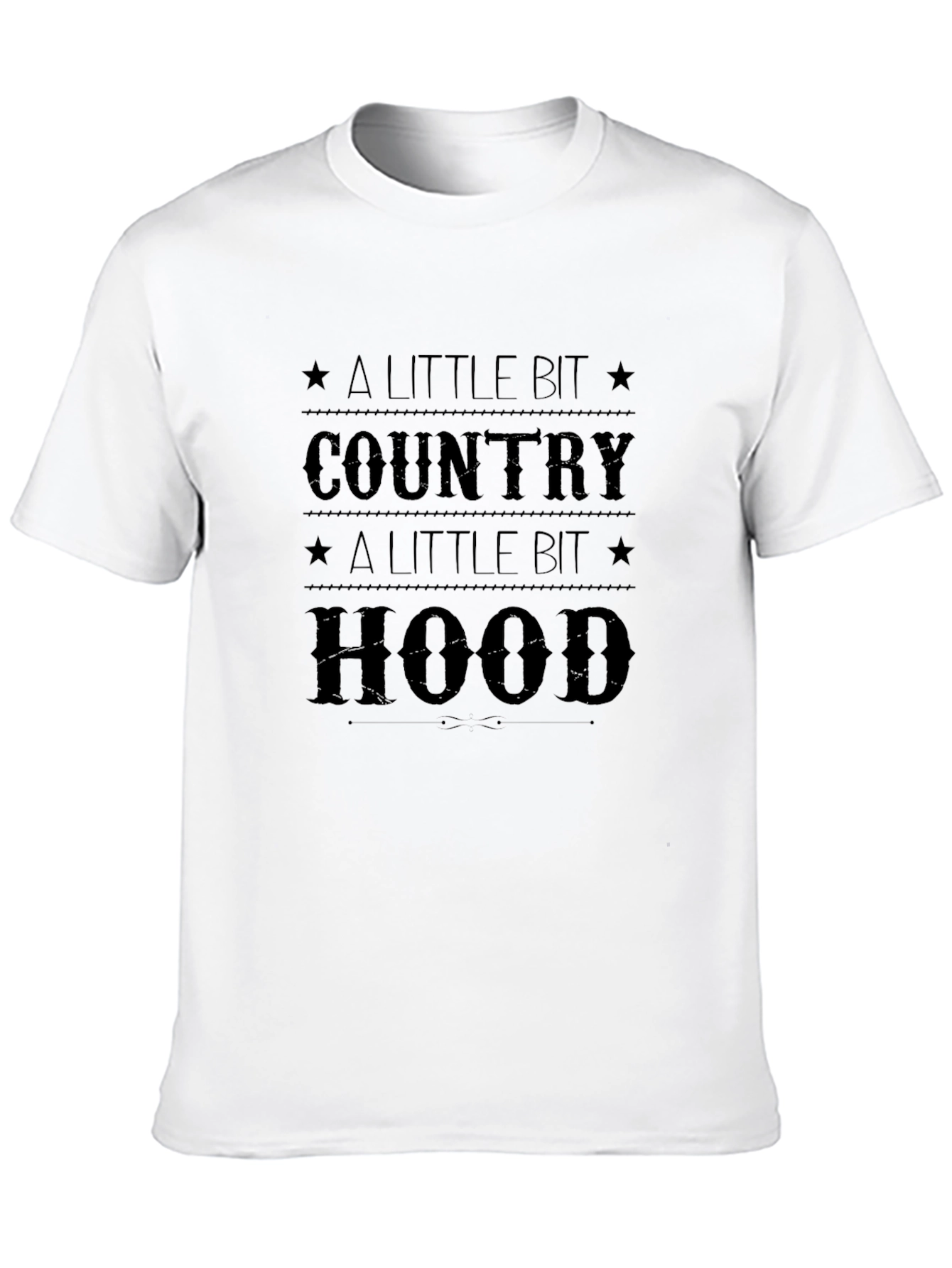 Black Country Hood T-Shirt - Classic Black view 10