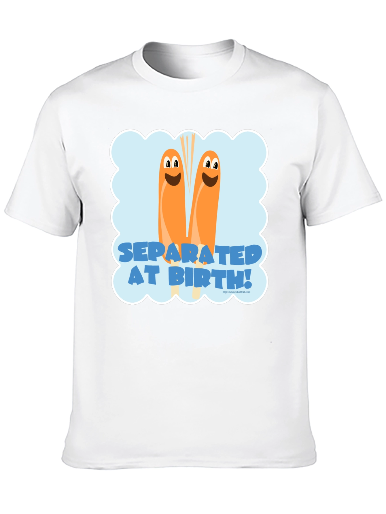 Black Separated at Birth Graphic T-Shirt - Funny Novelty Tee view 10