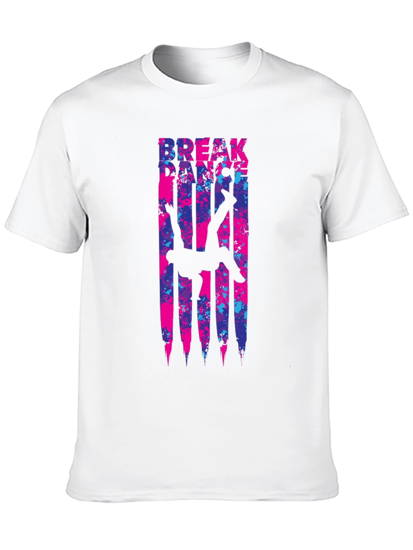 Black Break Dance T-Shirt - Urban Style Graphic Tee view 10