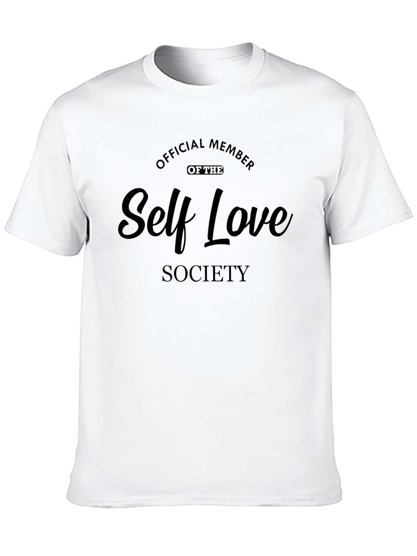 Black Self Love Society Black Tee - Unisex view 10
