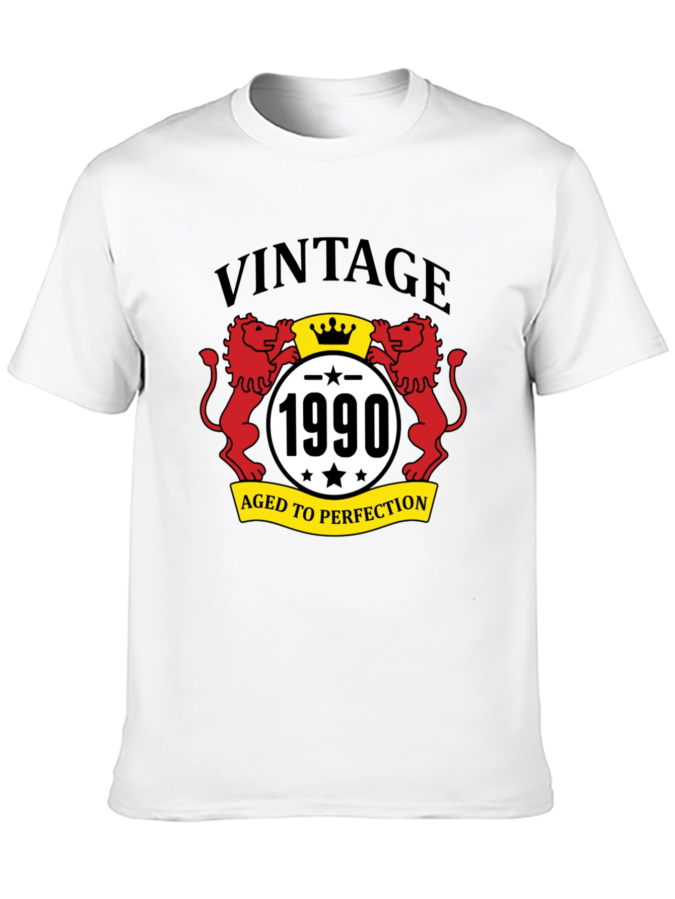 Black Vintage 1990 Aged to Perfection Graphic Tee view 10