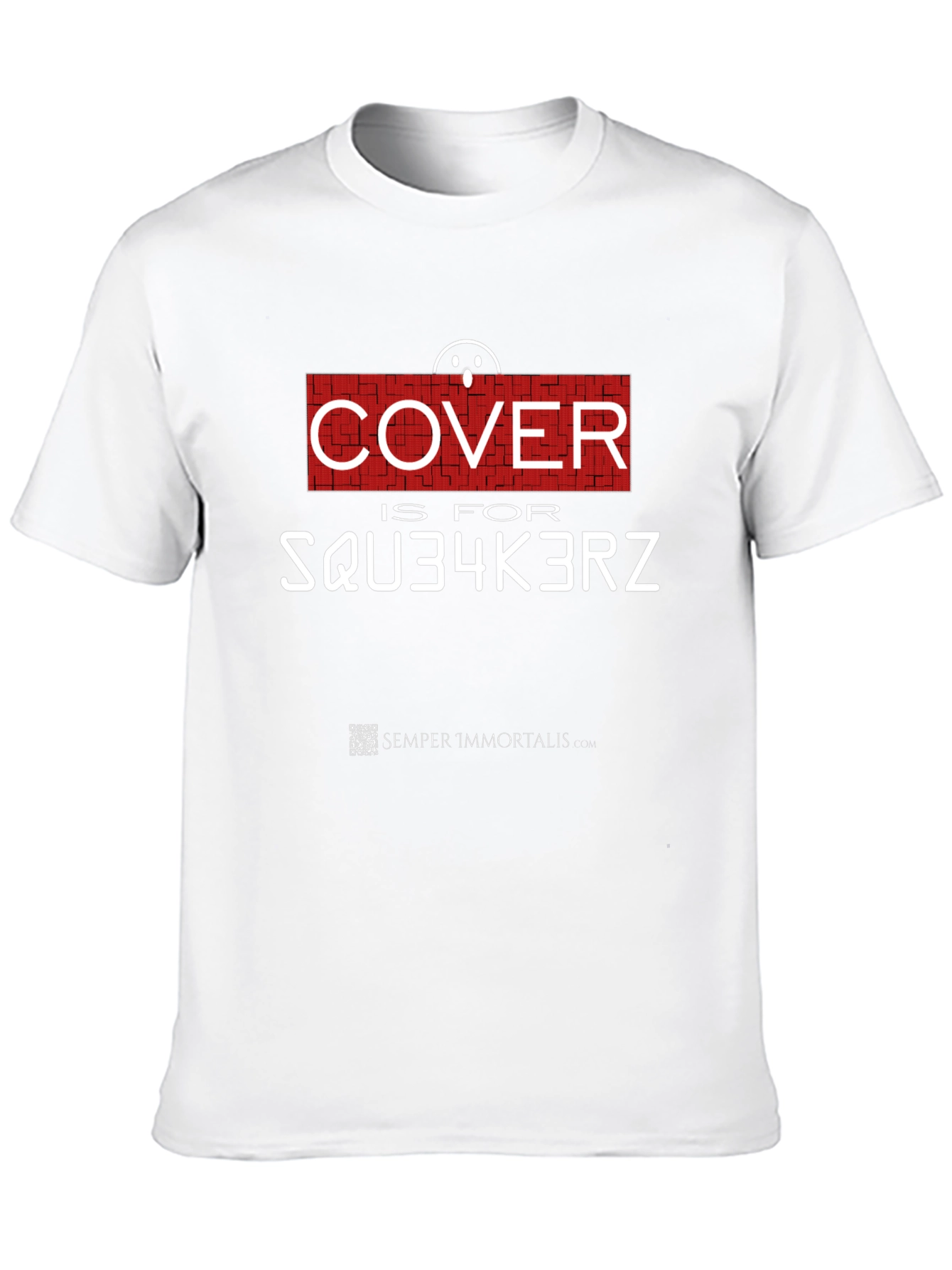 Black Cover Is For SQU34K3RZ Graphic Tee view 10