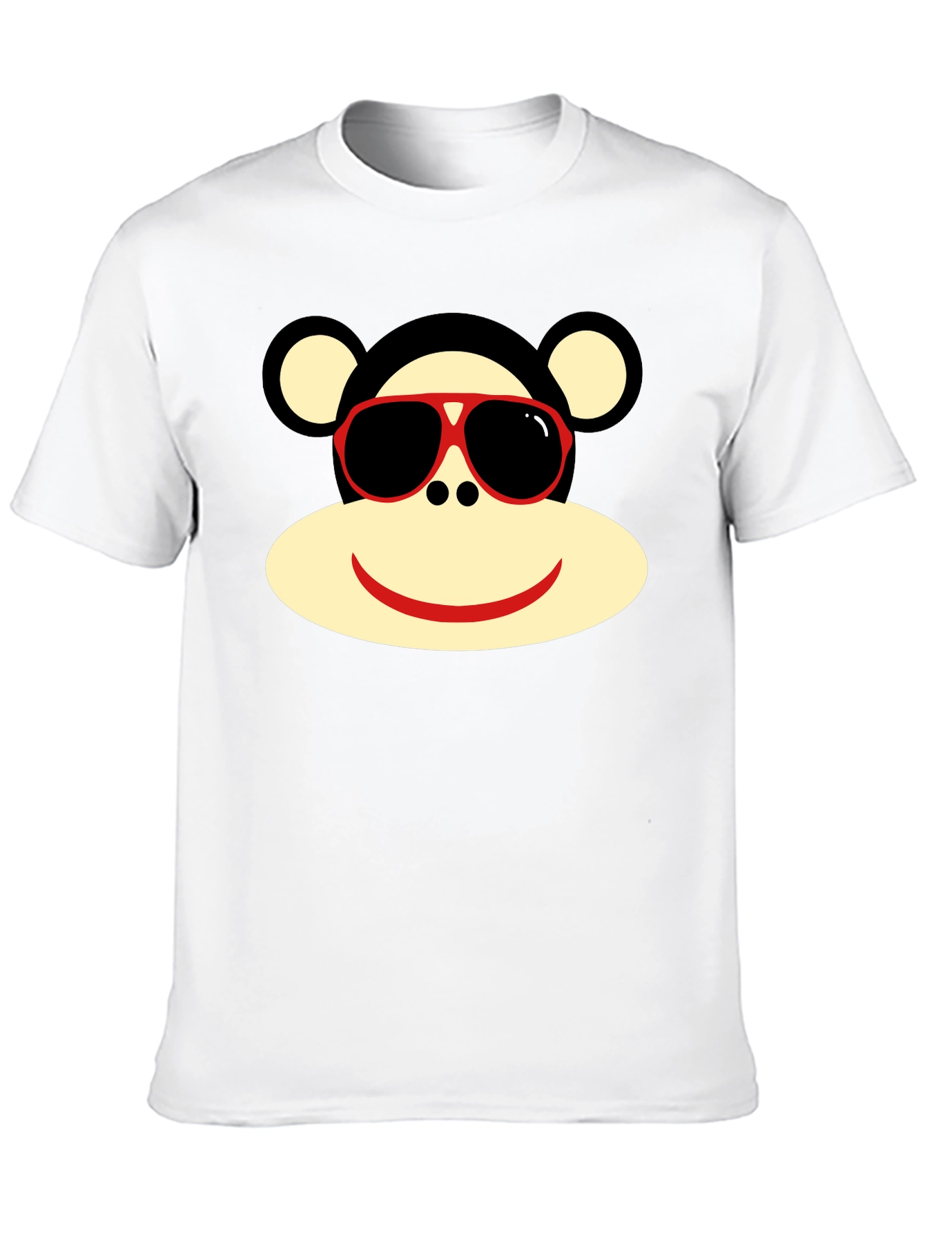 Black Sock Monkey T-Shirt - Fun Graphic Tee view 10