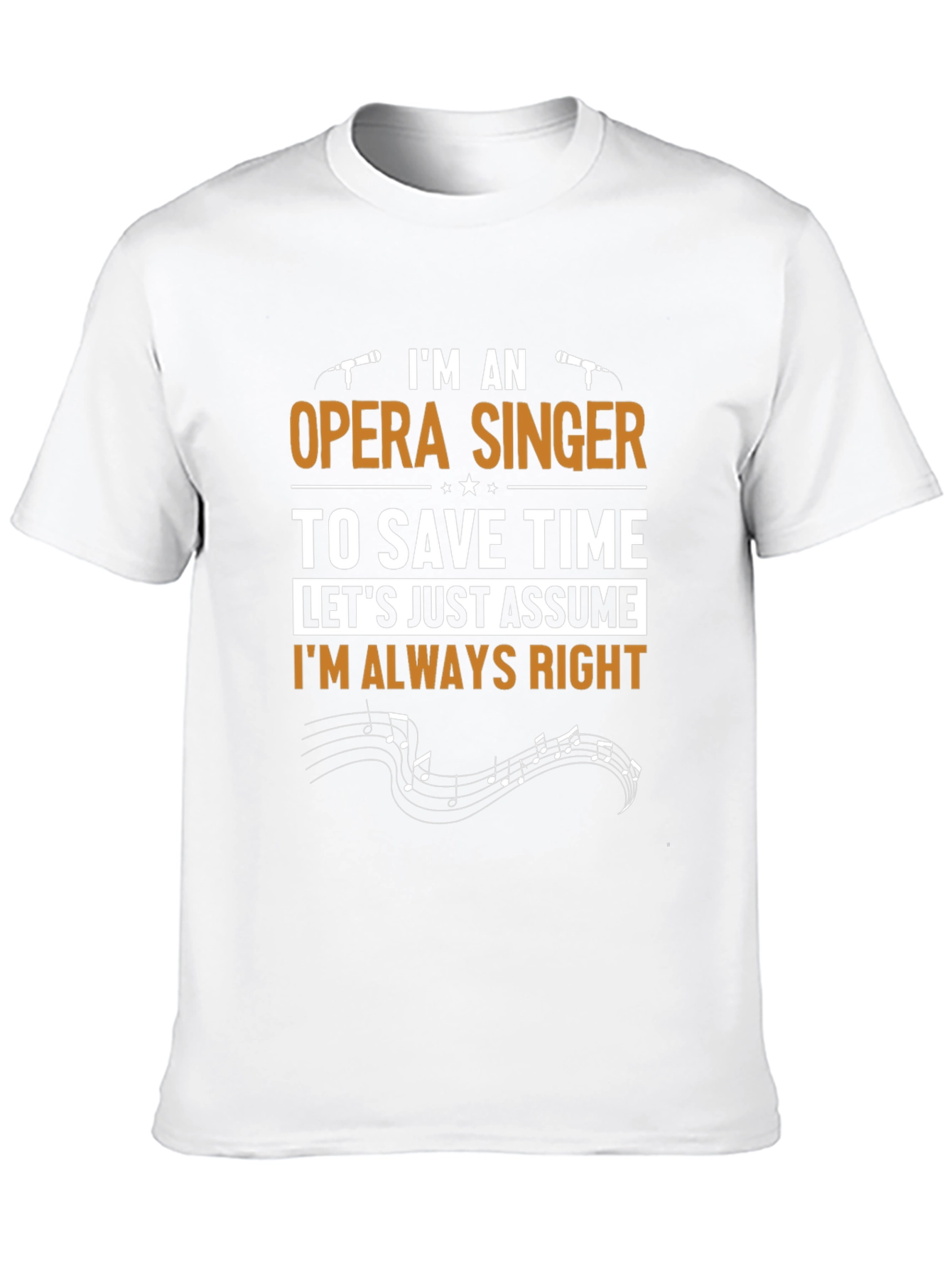 Black Opera Singer Always Right T-Shirt view 10