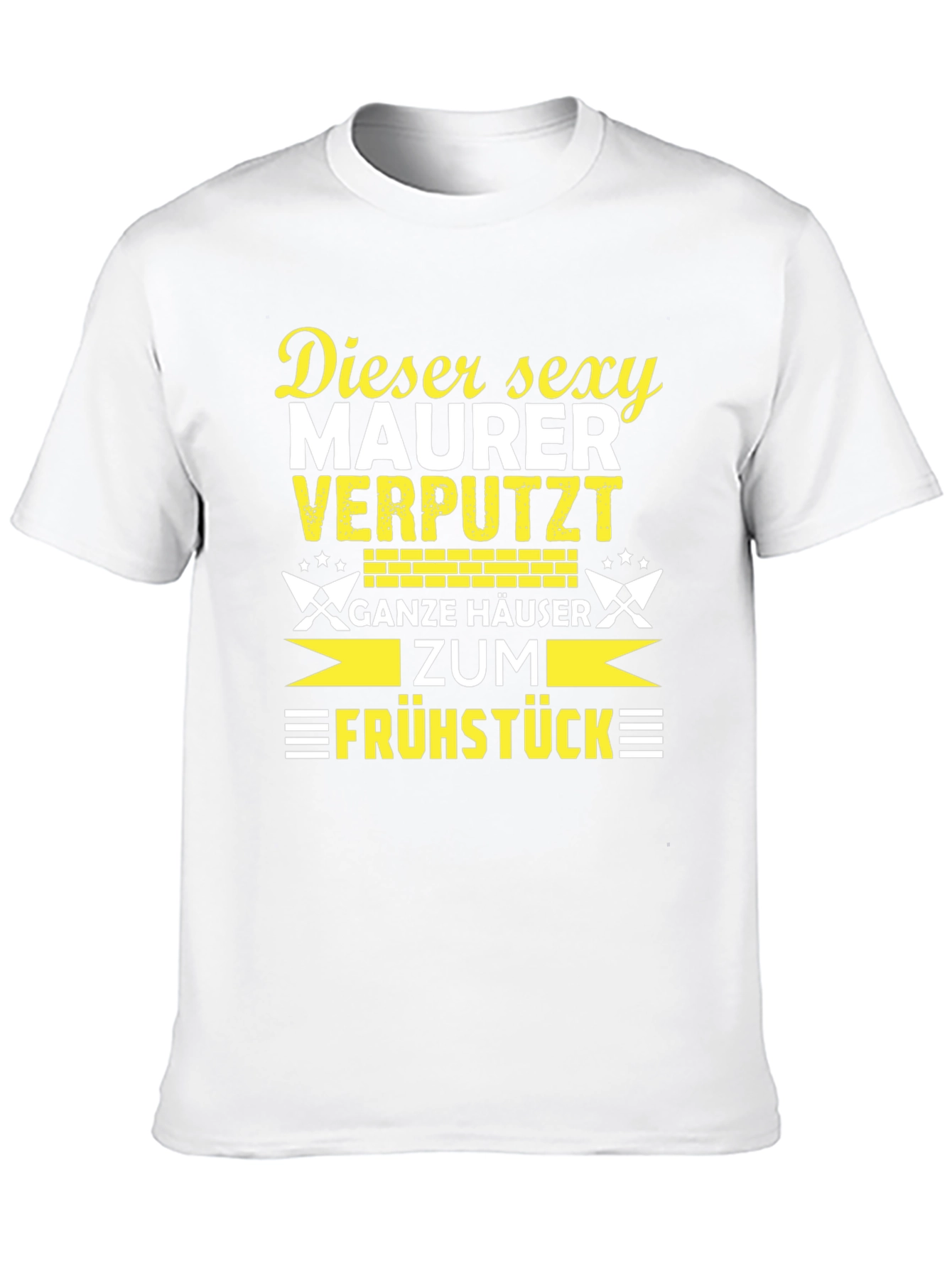 Black Sexy Bricklayer T-Shirt - Funny Maurer Beruf Shirt view 10