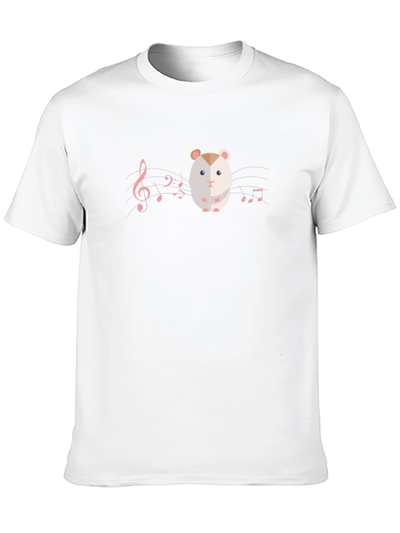 Black Hamster Music Graphic Tee view 10