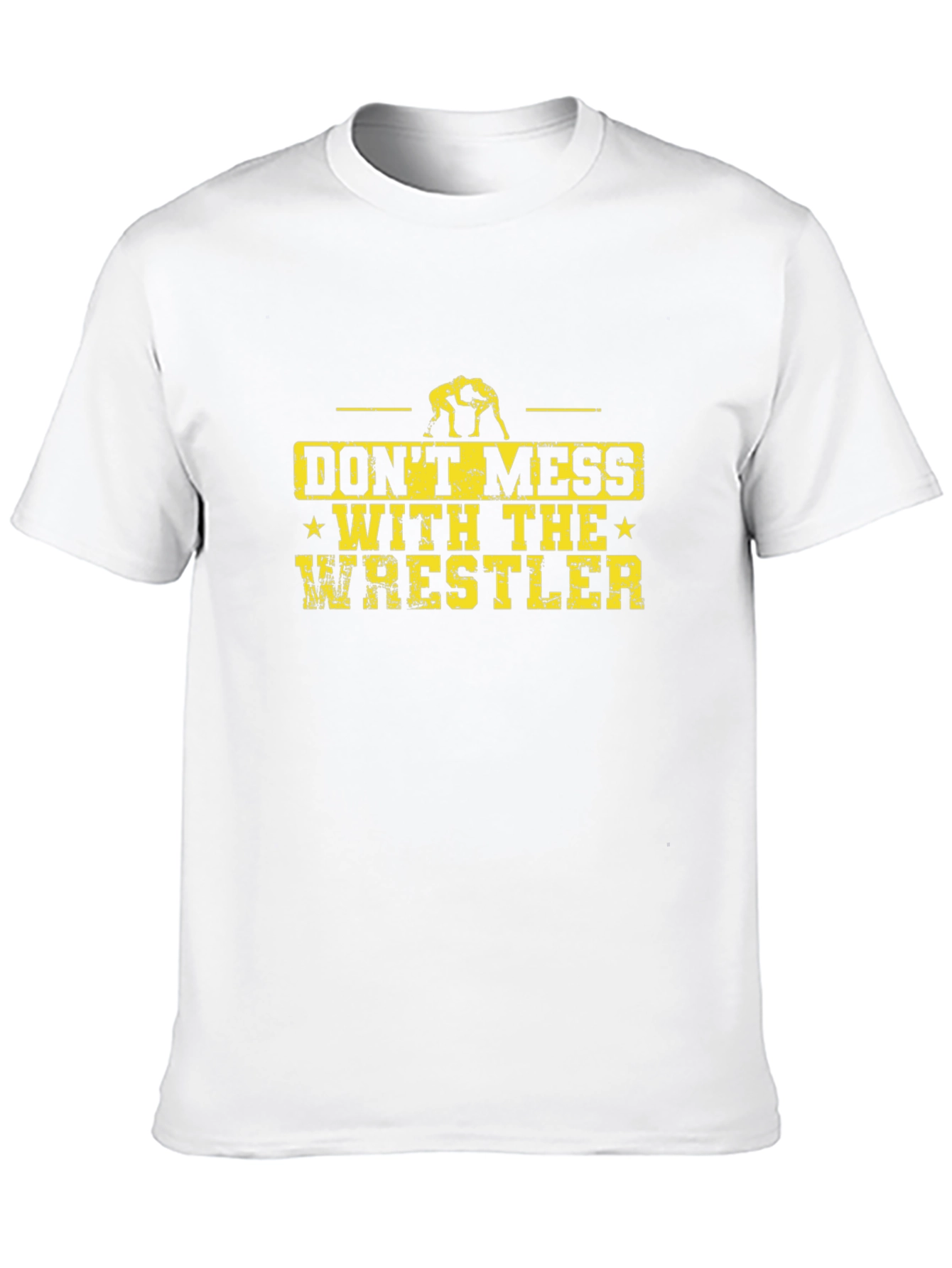 Black Don't Mess With The Wrestler - Graphic T-Shirt view 10